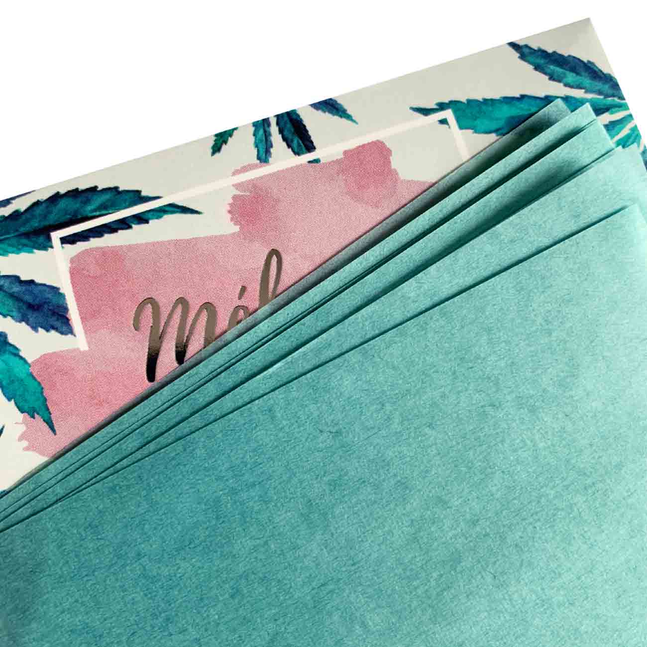 Mélusine Chanvre papier matifiant visage 1 pack