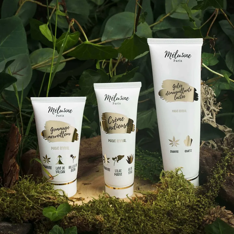 Mélusine Coffret Kit complet 3 produits chanvre visage