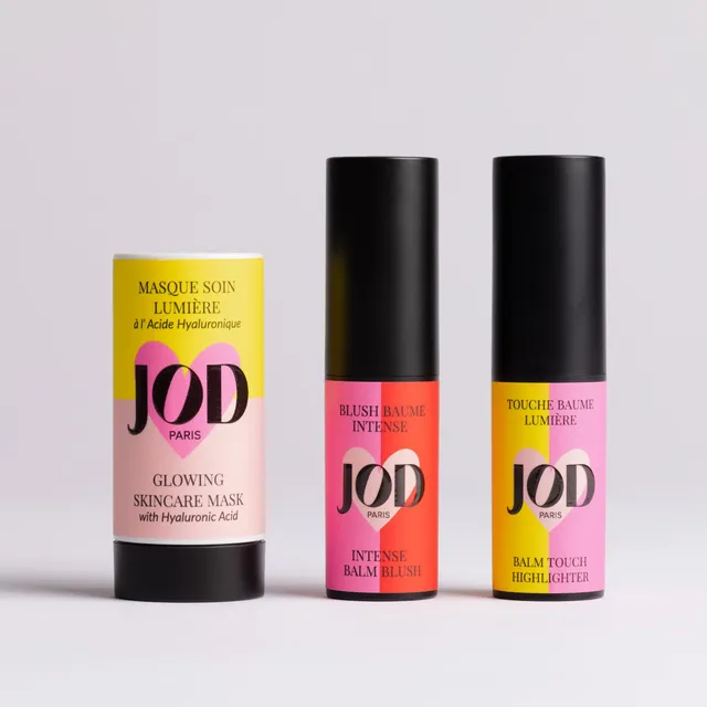 JOD Les Routines La Pétillante coffret glow 3 soins