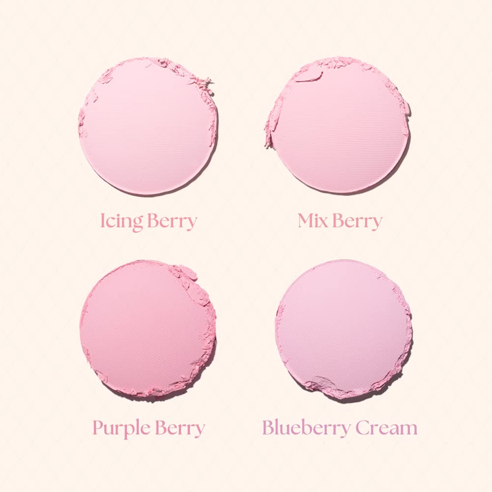 Dasique Mood Cheek 08 Bleuberry Sorbet blush poudre palette rosé