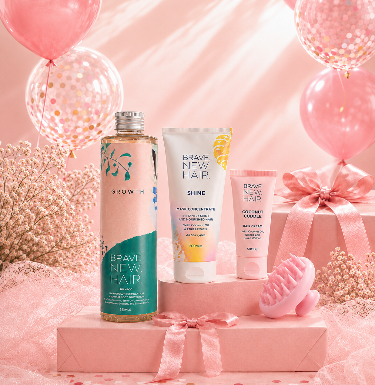 Brave New Hair Sets coffret Box 1 Growth pousse