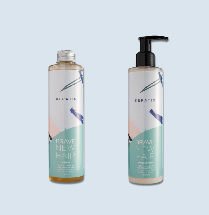 Brave New Hair KERATIN après-shampooing protéines léger