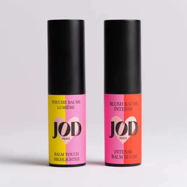 JOD Les Duos La Radieuse duo maquillage blush Corail glow