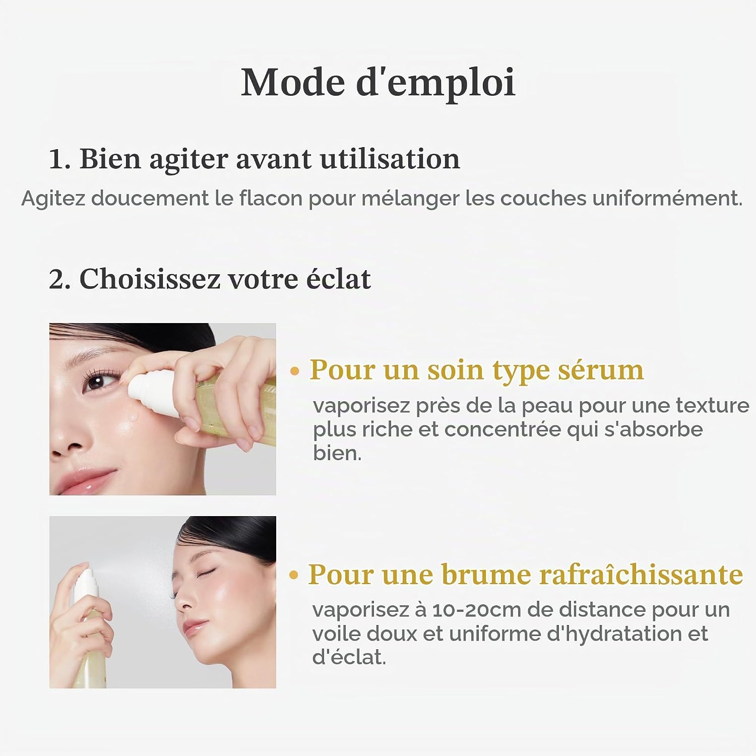 Medicube Kojic Acid Jelly Mist Sérum 100 ml curcuma éclat