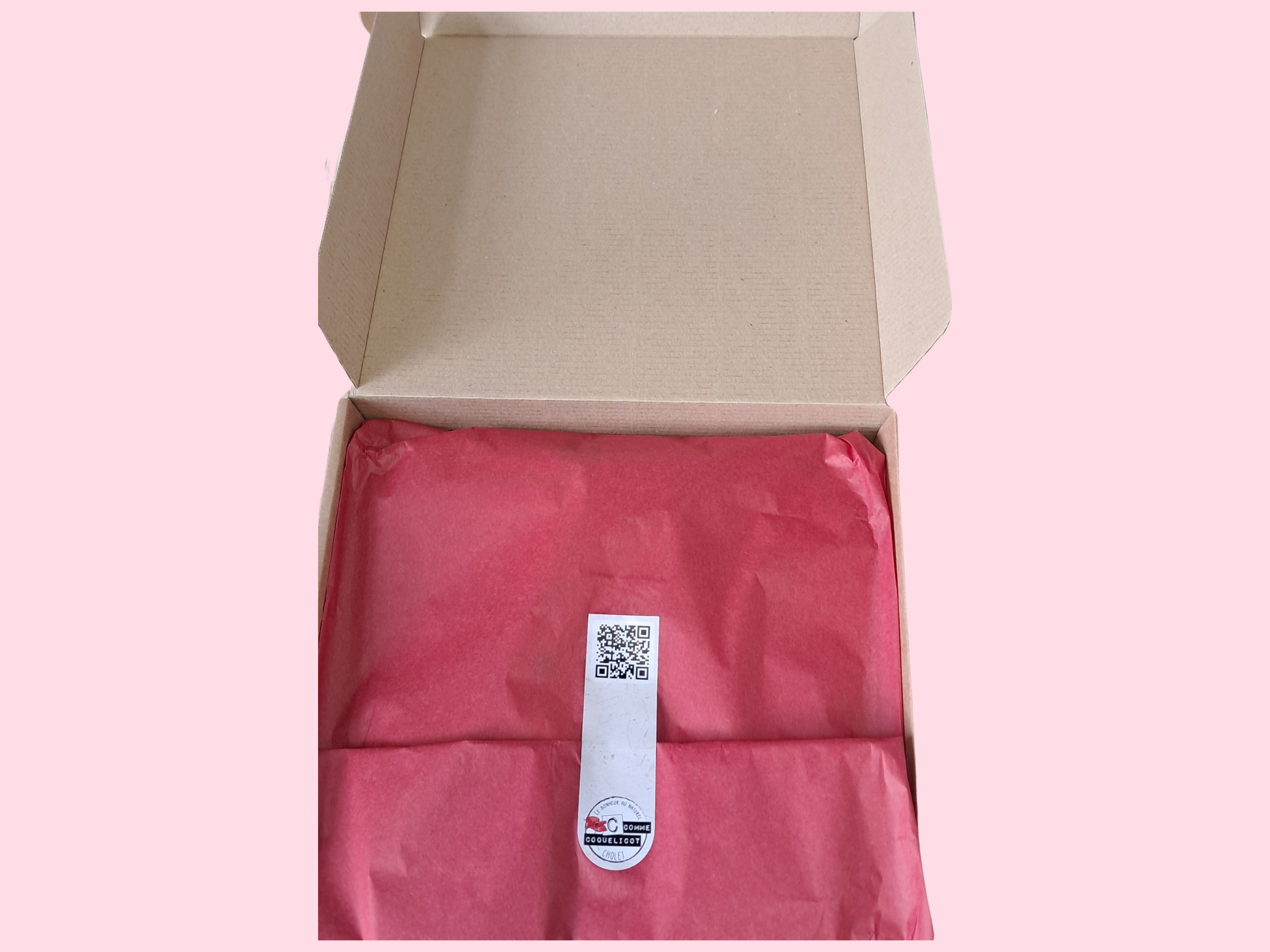 C Comme Coquelicot Coffrets 100% Cholet 2 produits coffret savon mouchoir