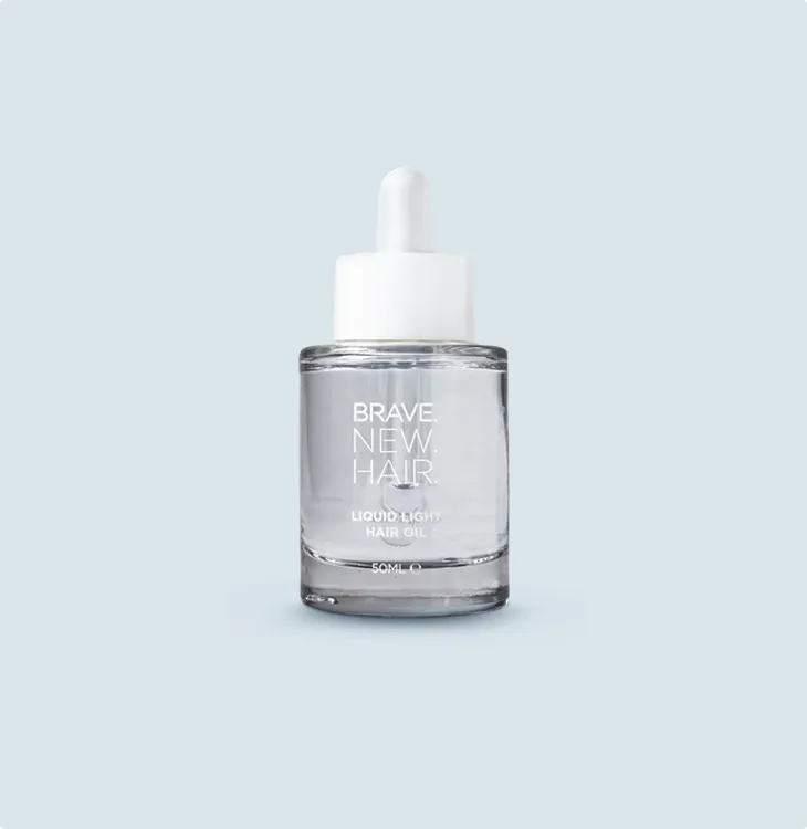 Brave New Hair Shine Liquid Light sérum huile brillance