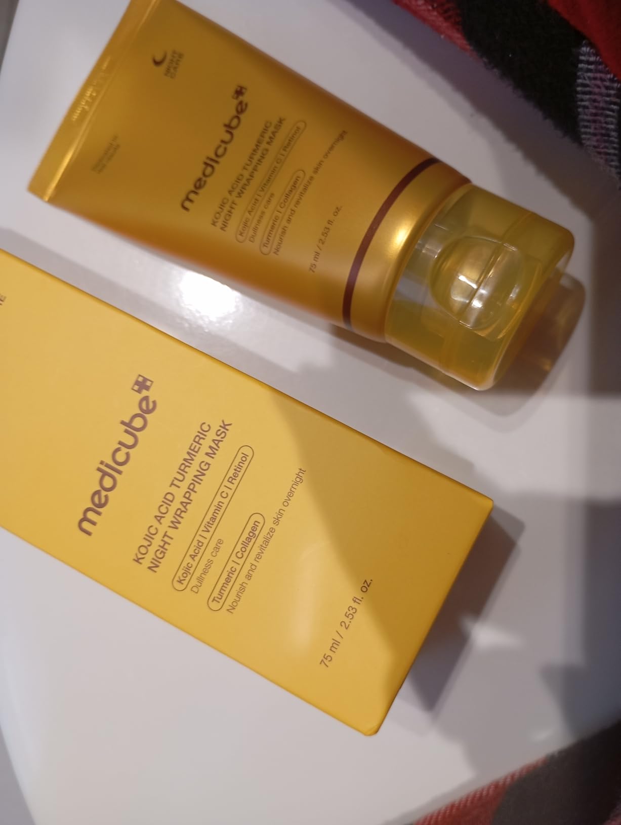 Medicube Kojic Acid masque nuit peel-off curcuma Turmeric 2.0