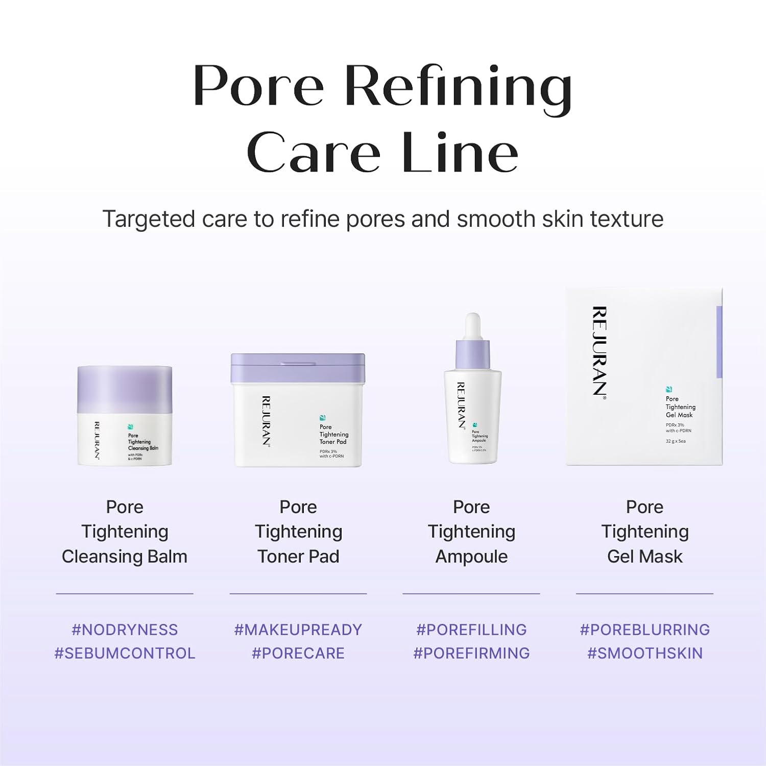 Rejuran Pore Tightening Ampoule sérum pores dilatés 30mL