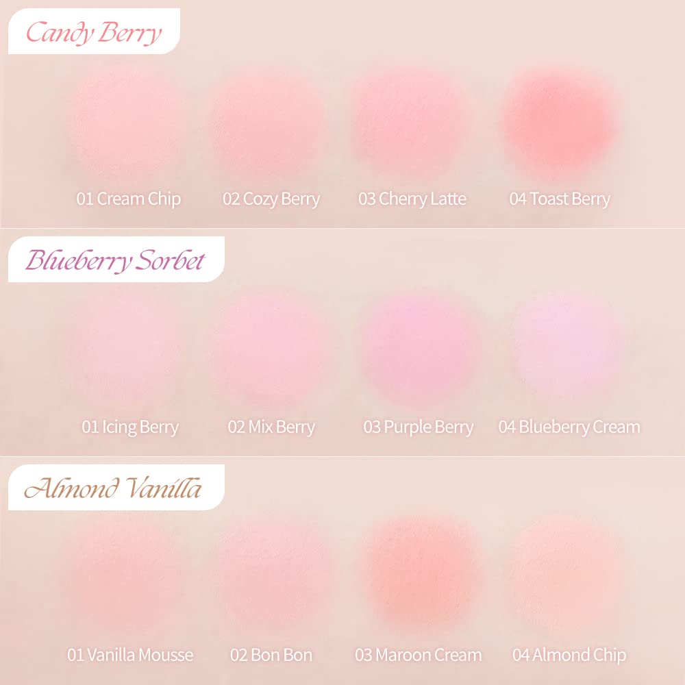Dasique Mood Cheek 07 Candy Berry blush poudre fraîcheur