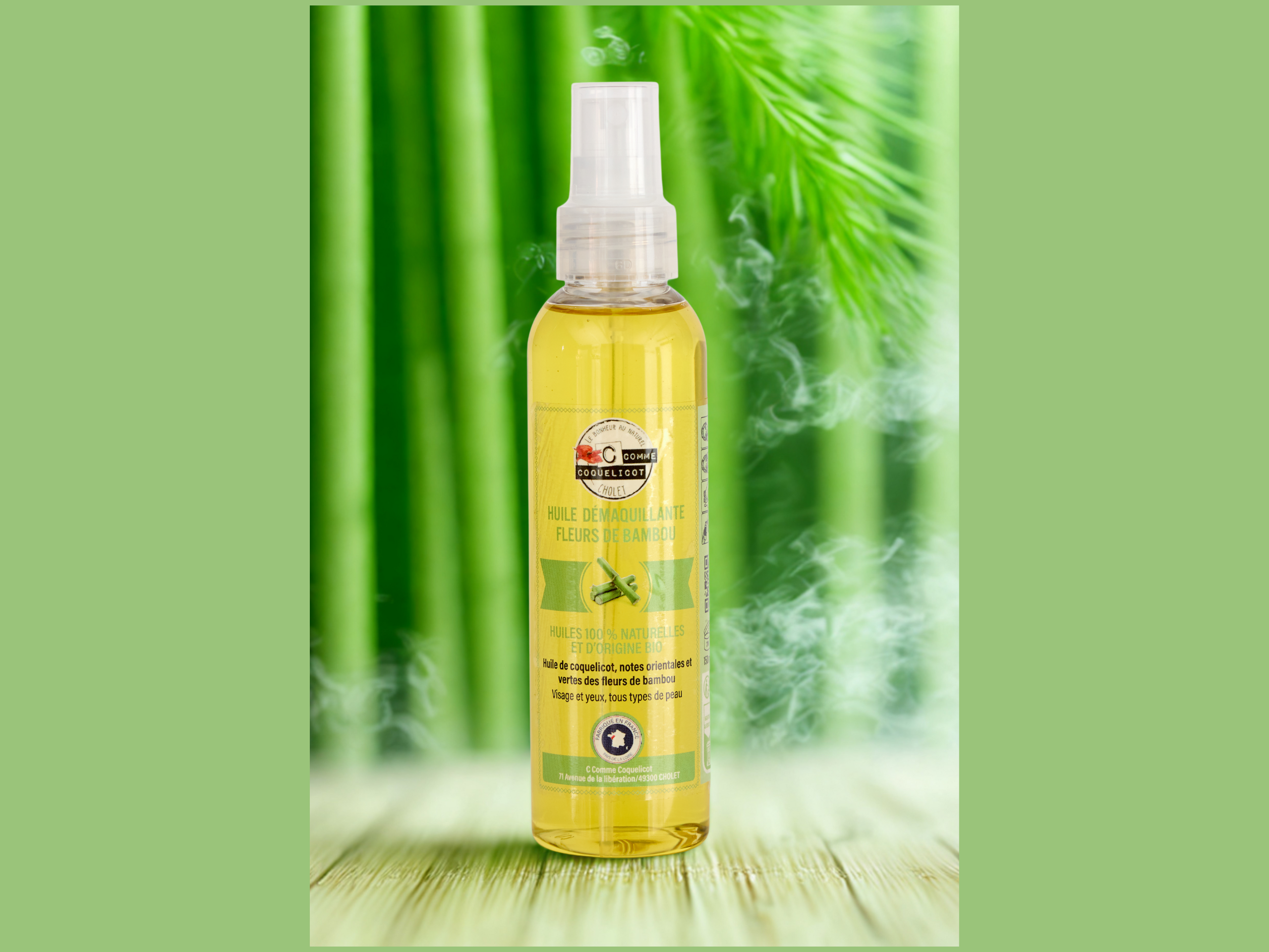 C Comme Coquelicot Huiles Huile démaquillante huile 150 ml