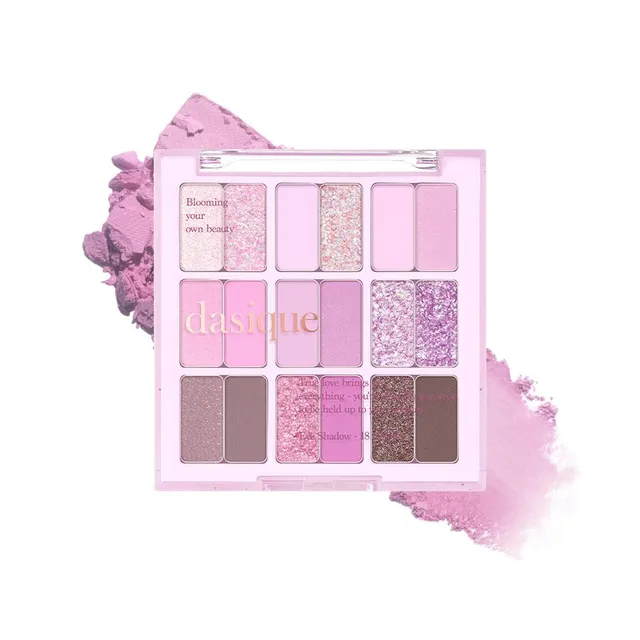 Dasique Eye palette fards paupières 18 Berry Smoothie mat