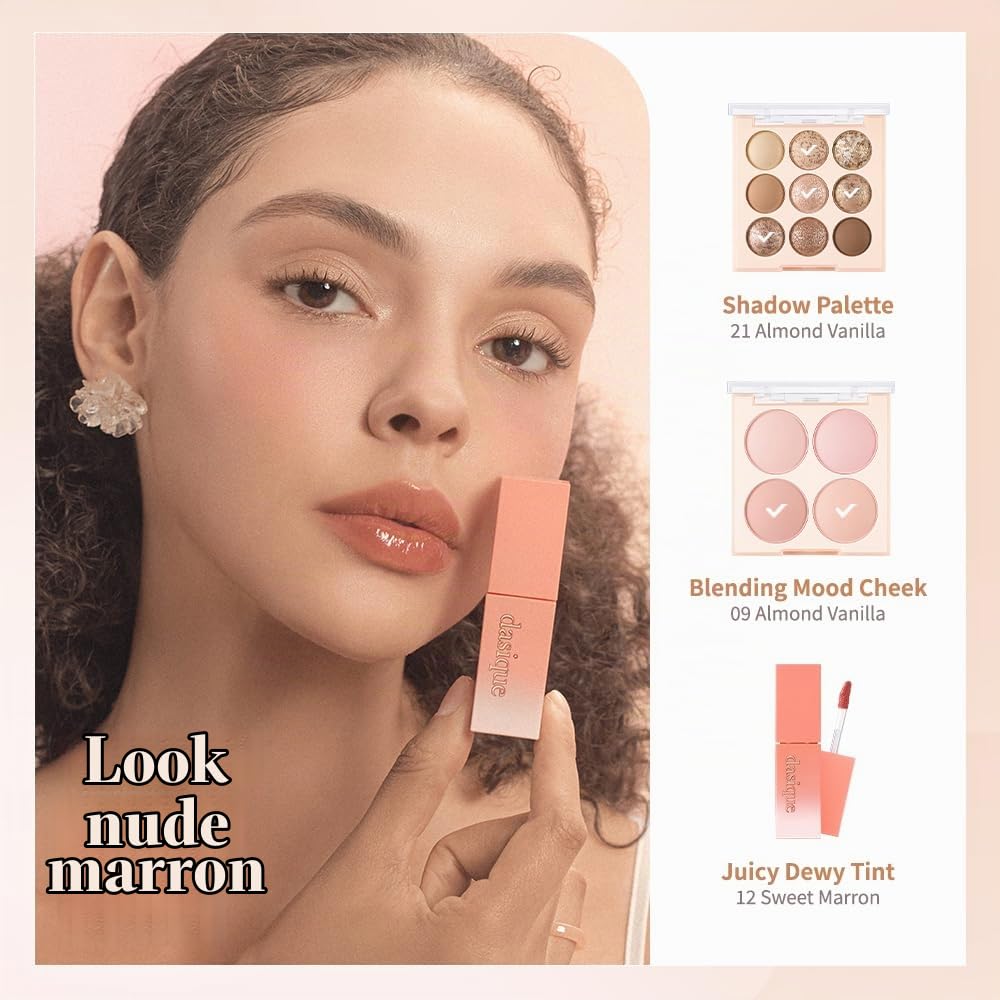 Dasique Blending Mood Cheek 09 blush poudre beige 4 teintes