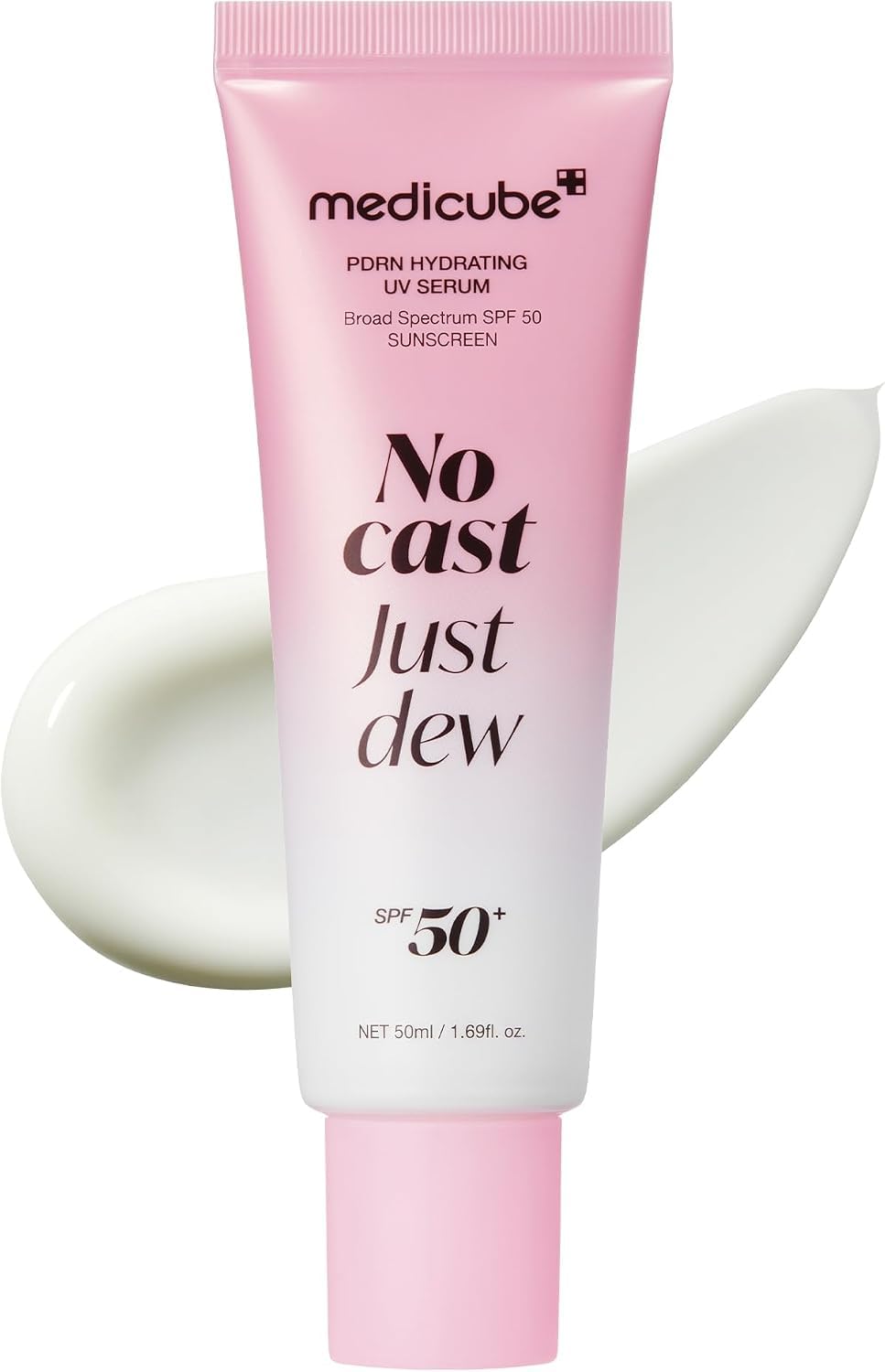 Medicube PDRN Pink Sérum Solaire SPF50 Just Dew 50 ml