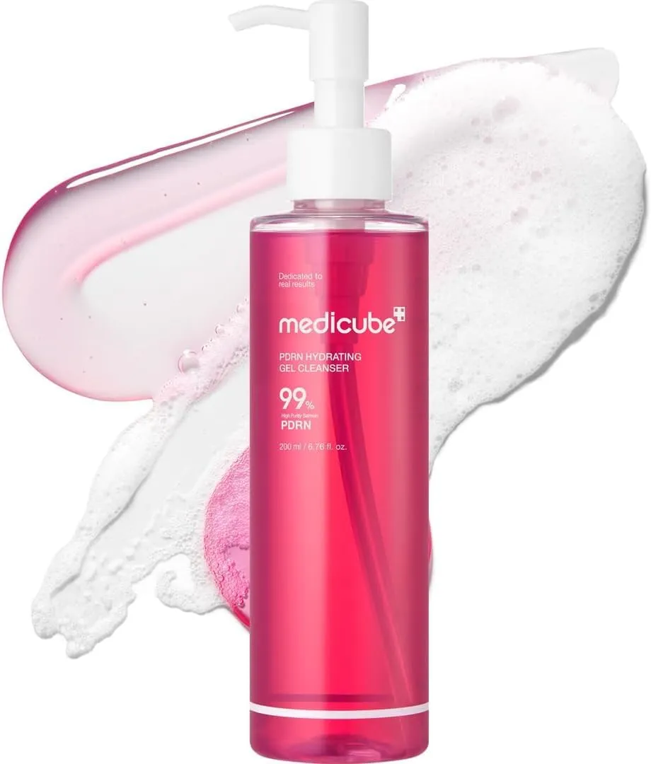Medicube PDRN Pink nettoyant gelée-mousse visage sans alcool