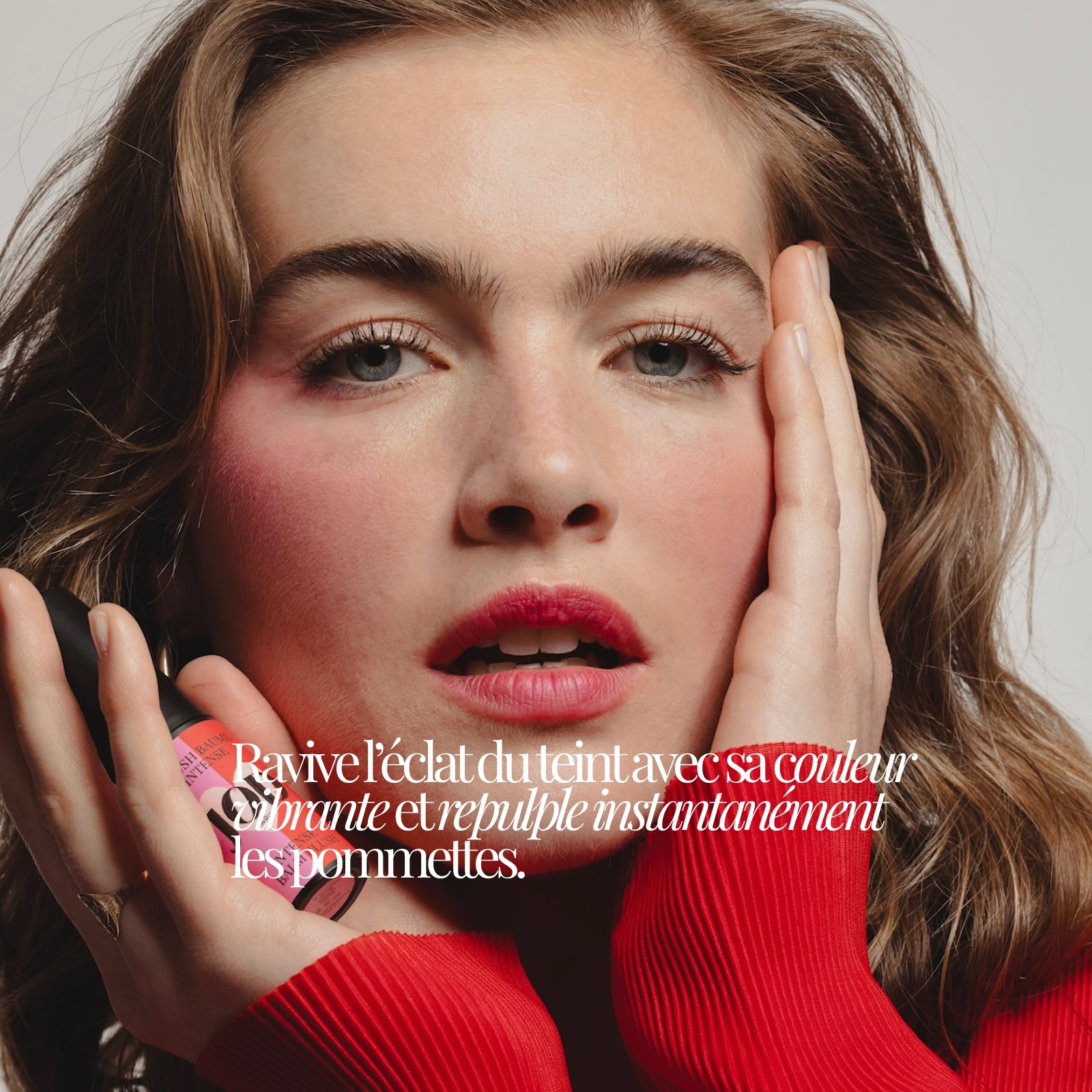 JOD Maquillage-Soin Blush Baume Intense fard joues Le Rose 8g