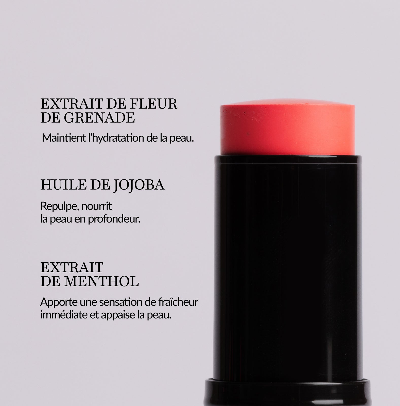JOD Maquillage-Soin Blush Baume Intense fard joues Le Rose 8g