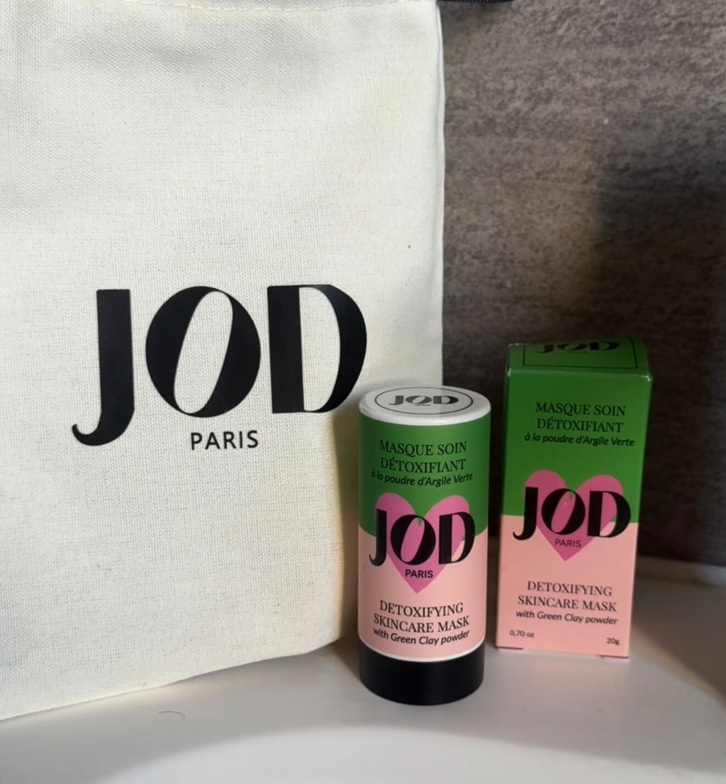 JOD Les Soins Experts Masque Visage Détoxifiant Argile Verte 20g