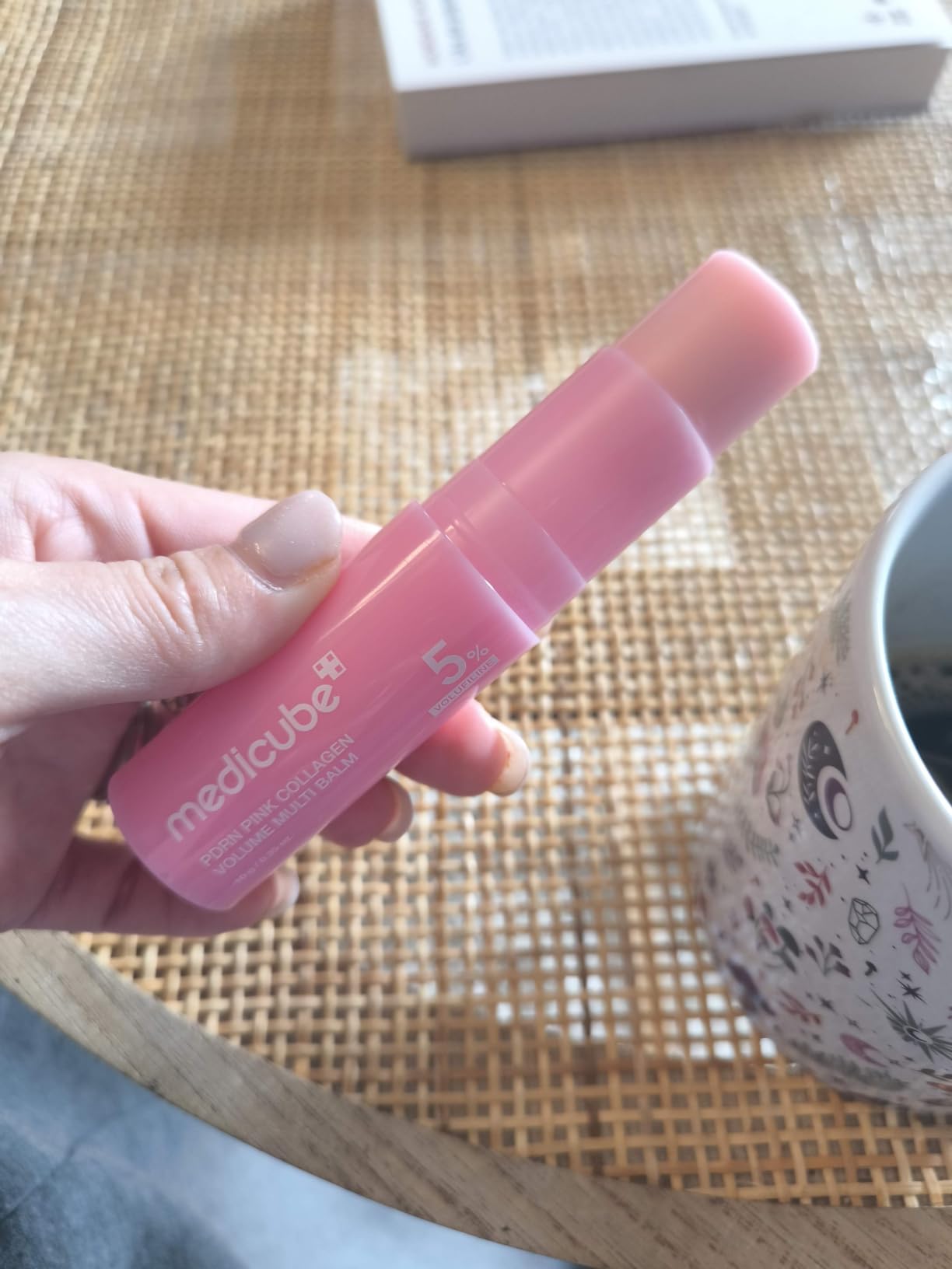 Medicube PDRN Pink Stick Baume Volume Collagène Visage