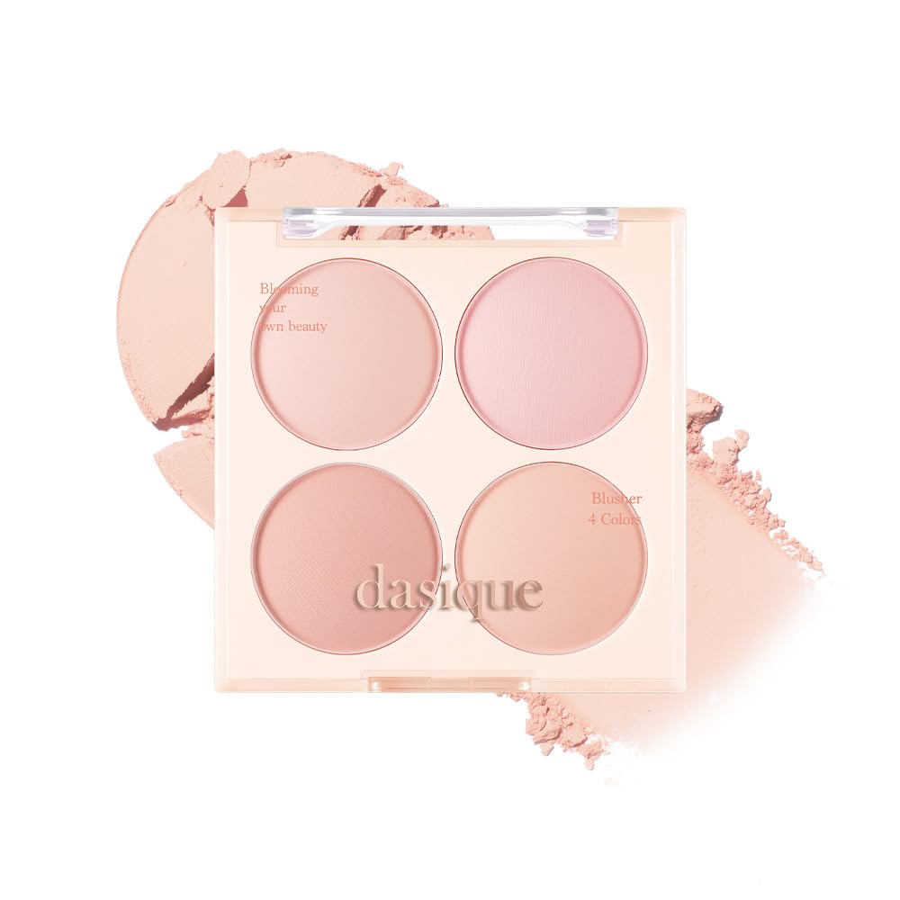 Dasique Blending Mood Cheek 09 blush poudre beige 4 teintes