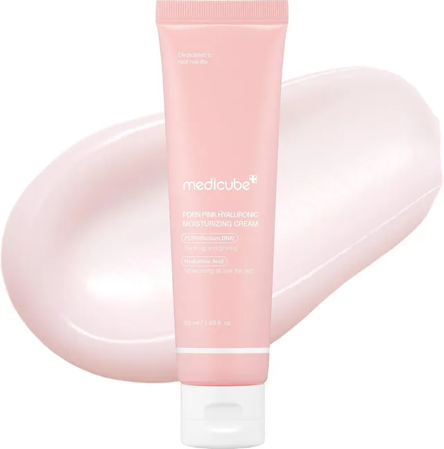 Medicube PDRN Pink crème hydratante ADN saumon hyaluron