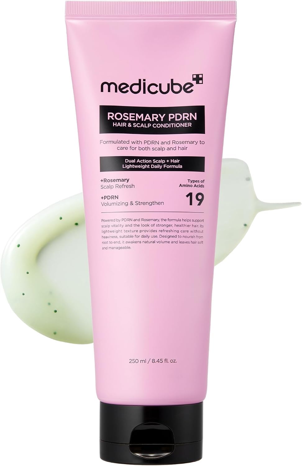 Medicube PDRN Pink Rosemary après-shampoing 250 ml épaississant