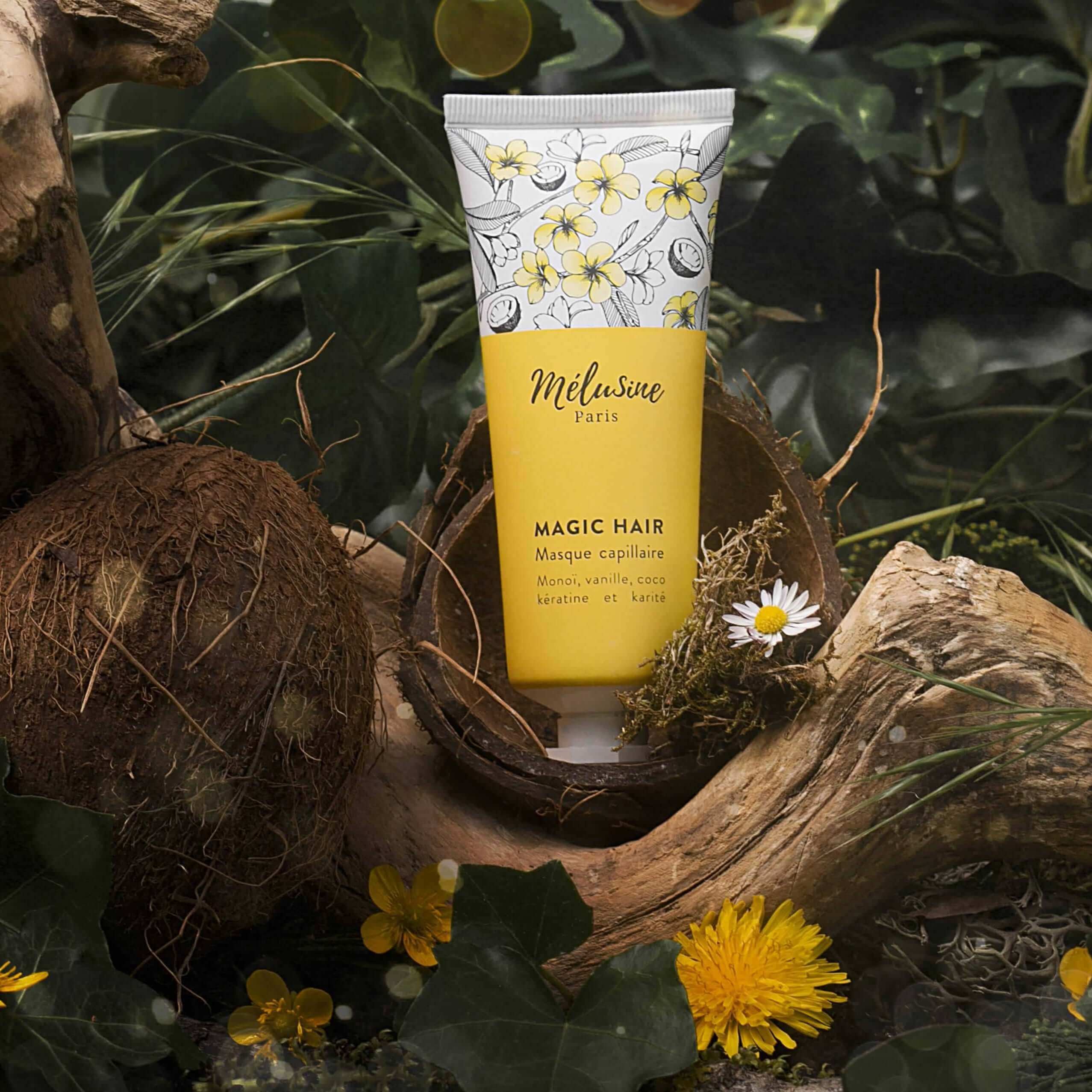 Mélusine Monoï Magic Hair masque capillaire monoï