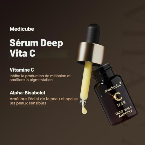 Medicube Deep Vita C Serum 2.0 sérum vitamine C 10 g x3 taches