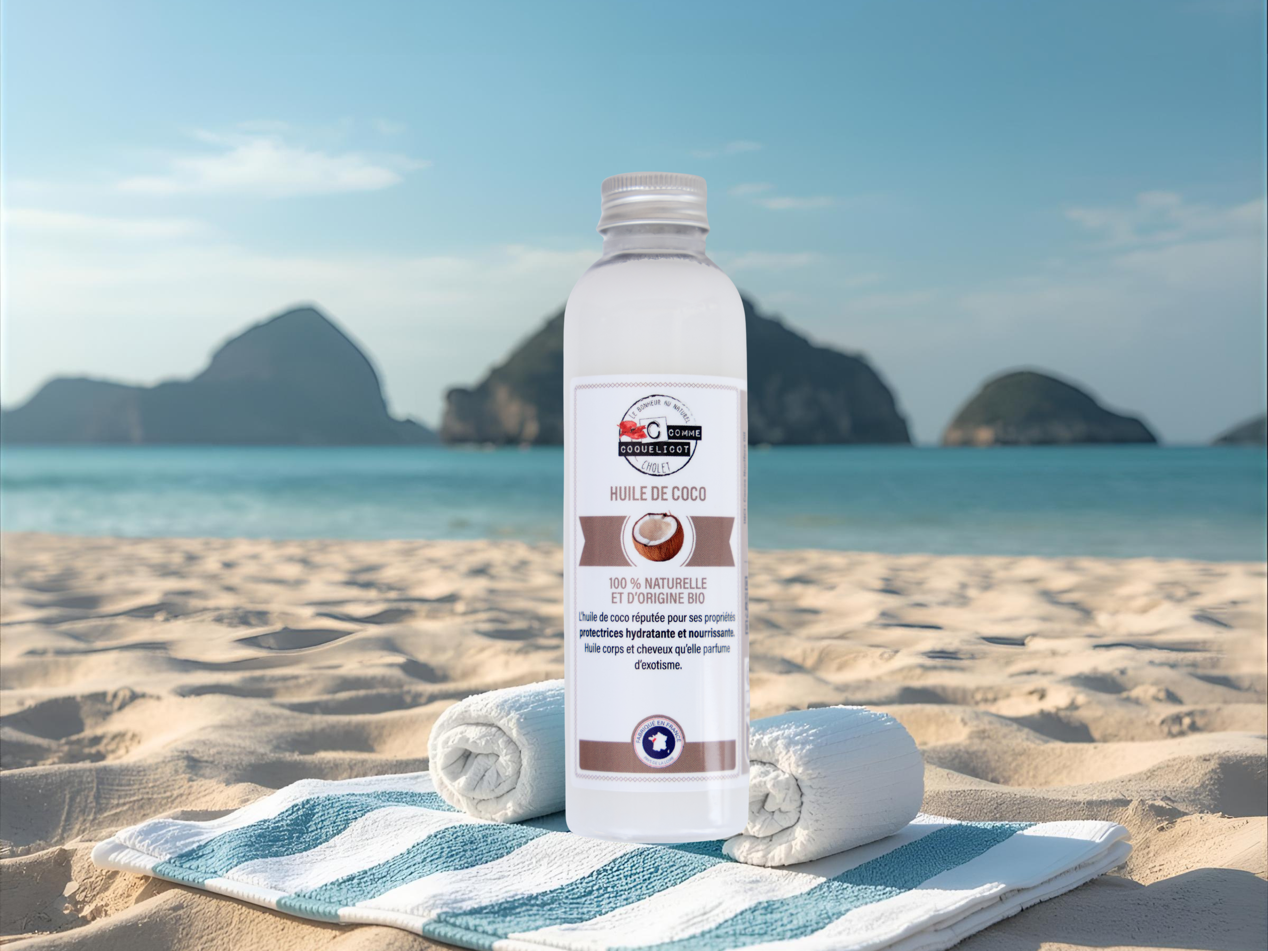 C Comme Coquelicot Huiles Coco huile corps 150 ml hydratante