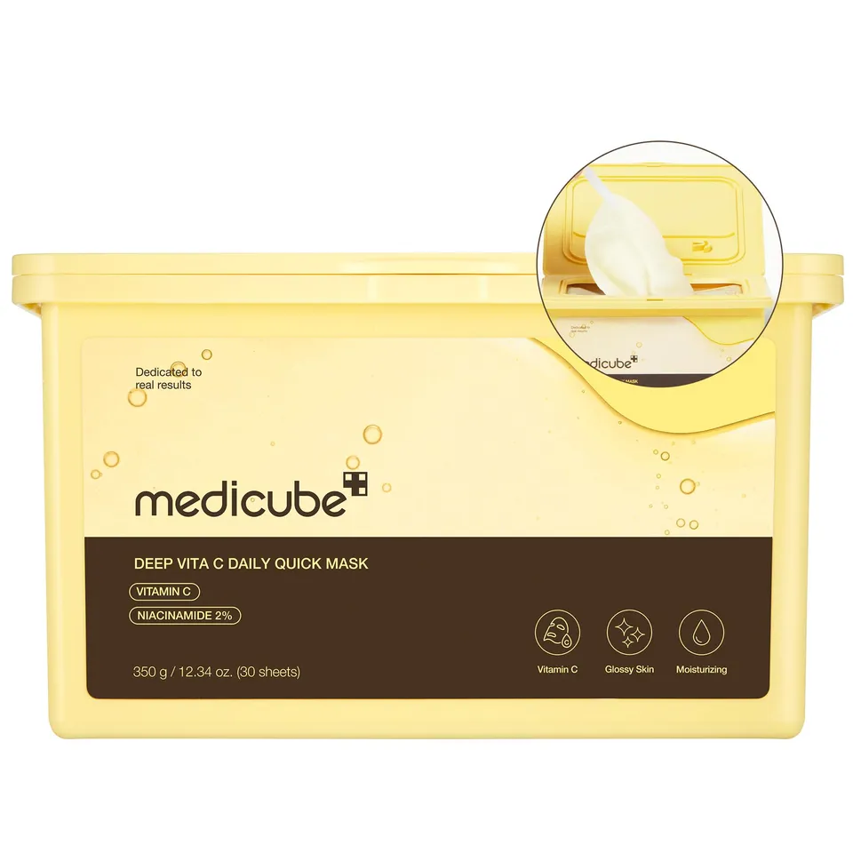 Medicube Deep Vita C masque visage vitamine C x30 éclat