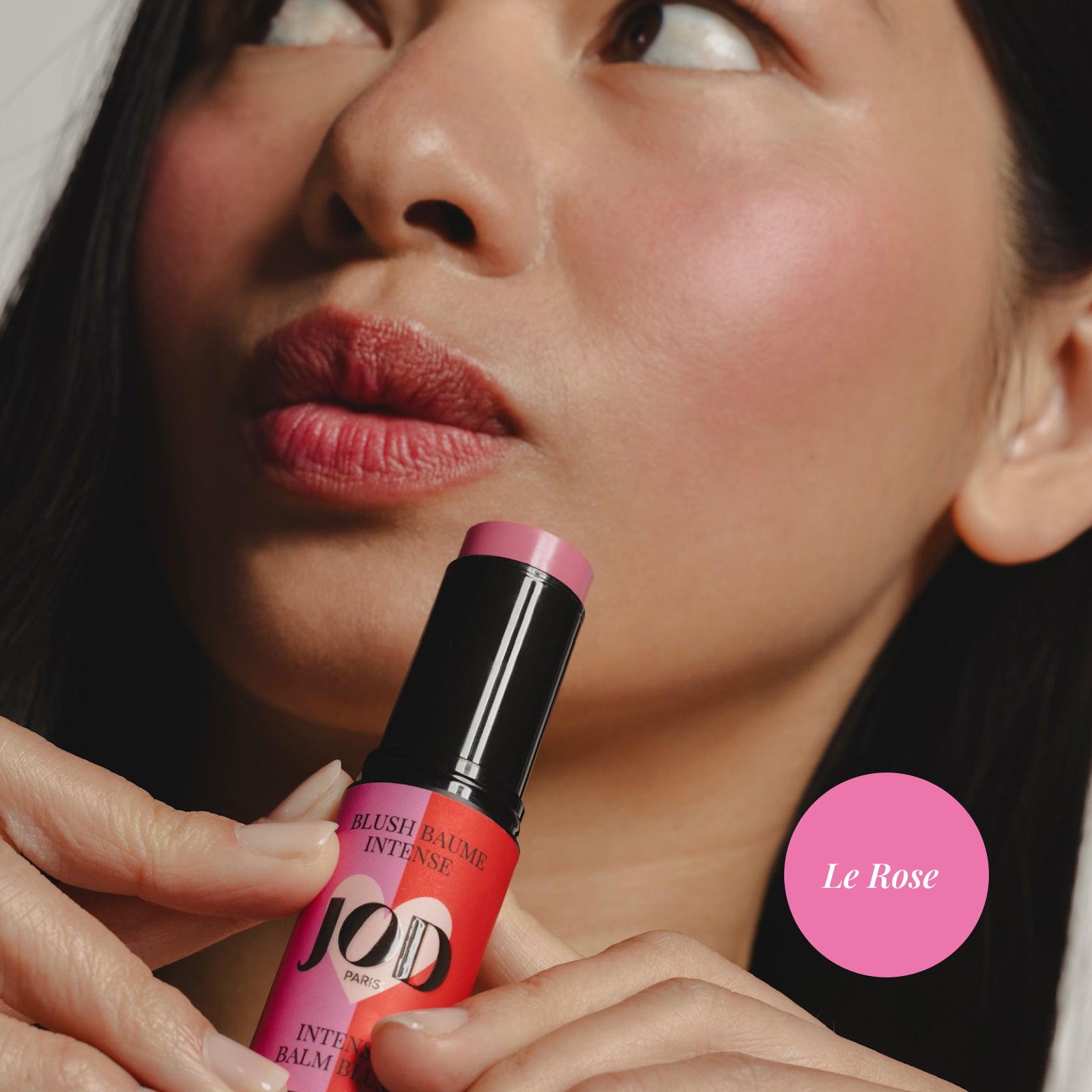 JOD Maquillage-Soin Blush Baume Intense fard joues Le Rose 8g
