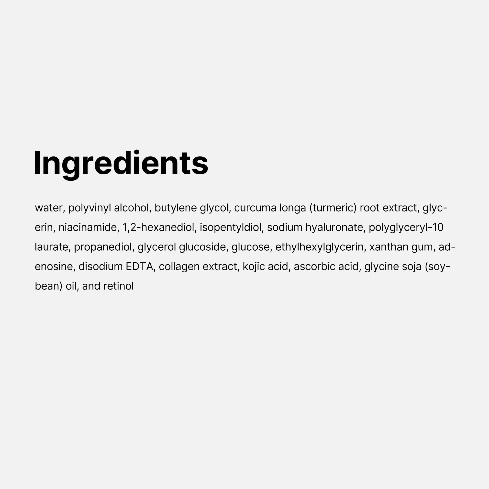 Medicube Kojic Acid masque de nuit 75 ml curcuma éclat