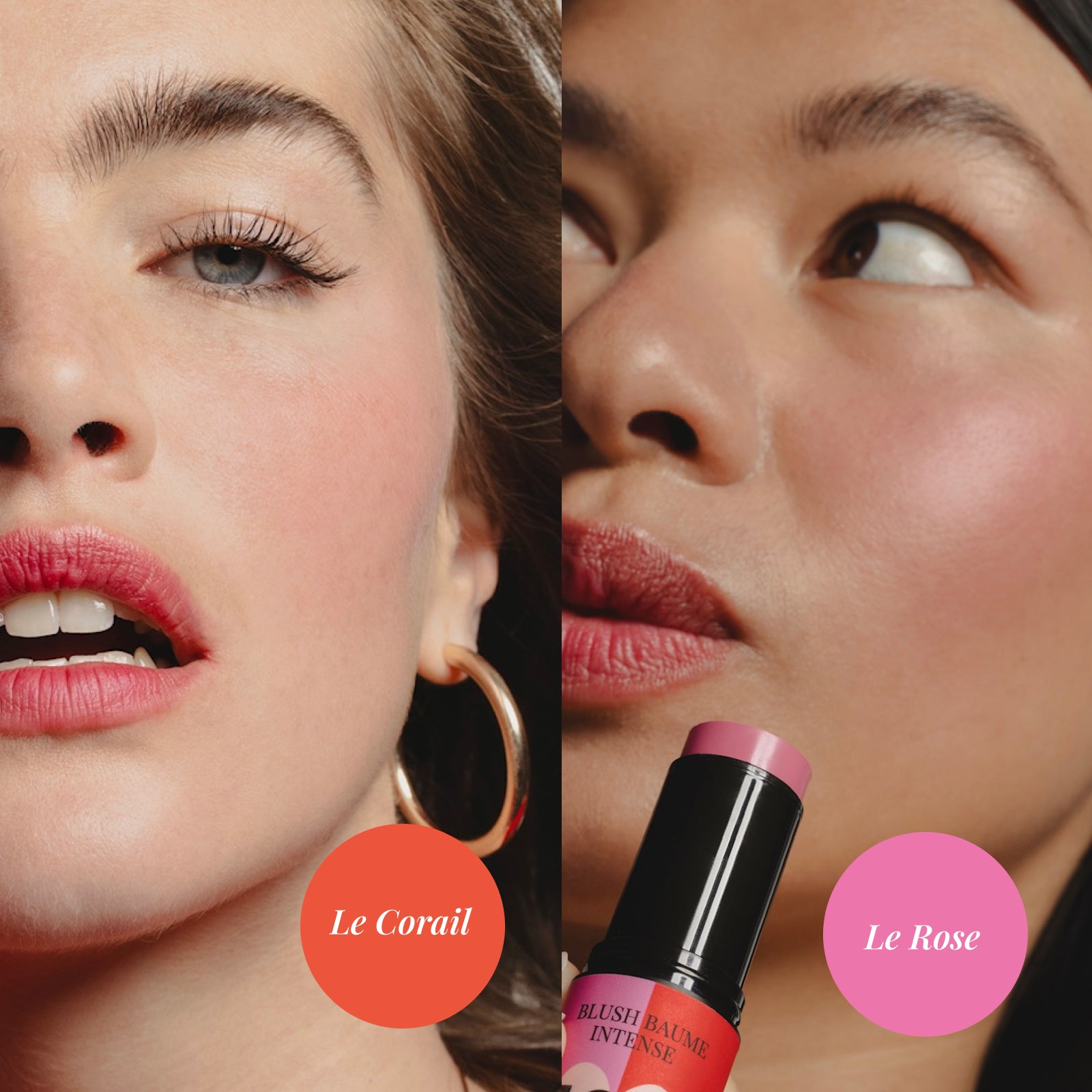 JOD Les Duos La Radieuse duo maquillage blush Corail glow