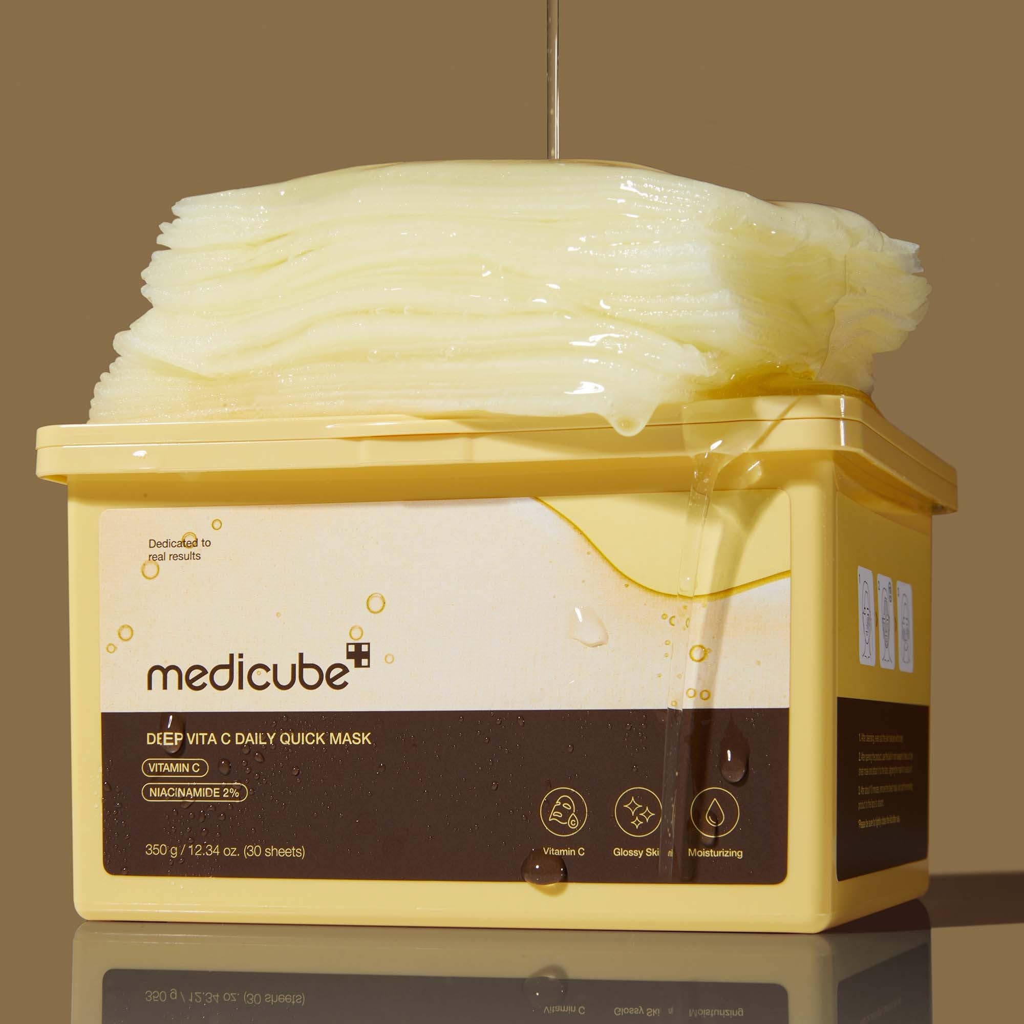 Medicube Deep Vita C masque visage vitamine C x30 éclat