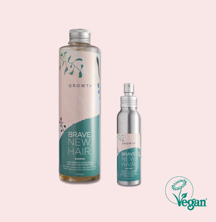 Brave New Hair GROWTH spray sérum racines romarin