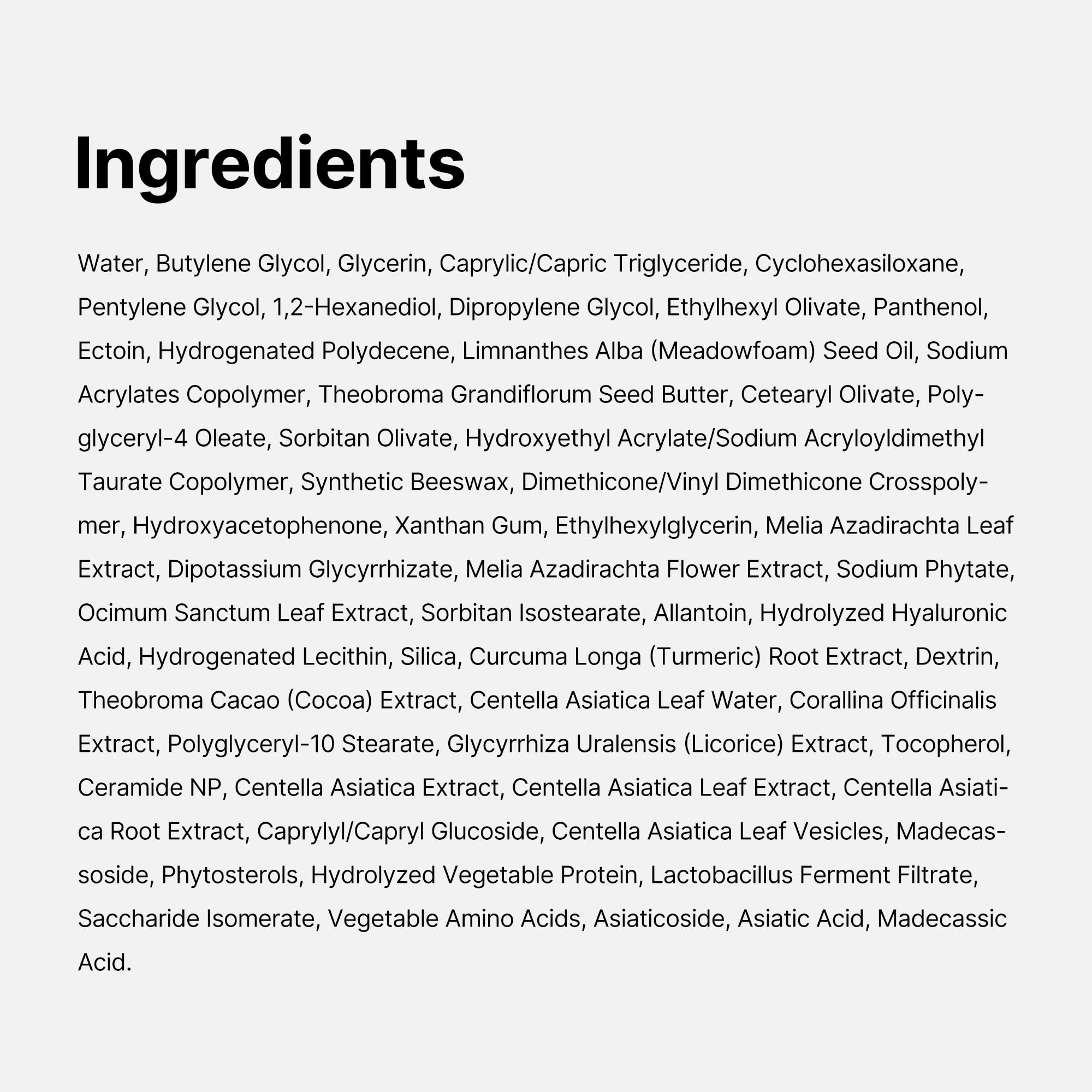Medicube Super Cica Crème Exosome CICA crème visage 50 ml