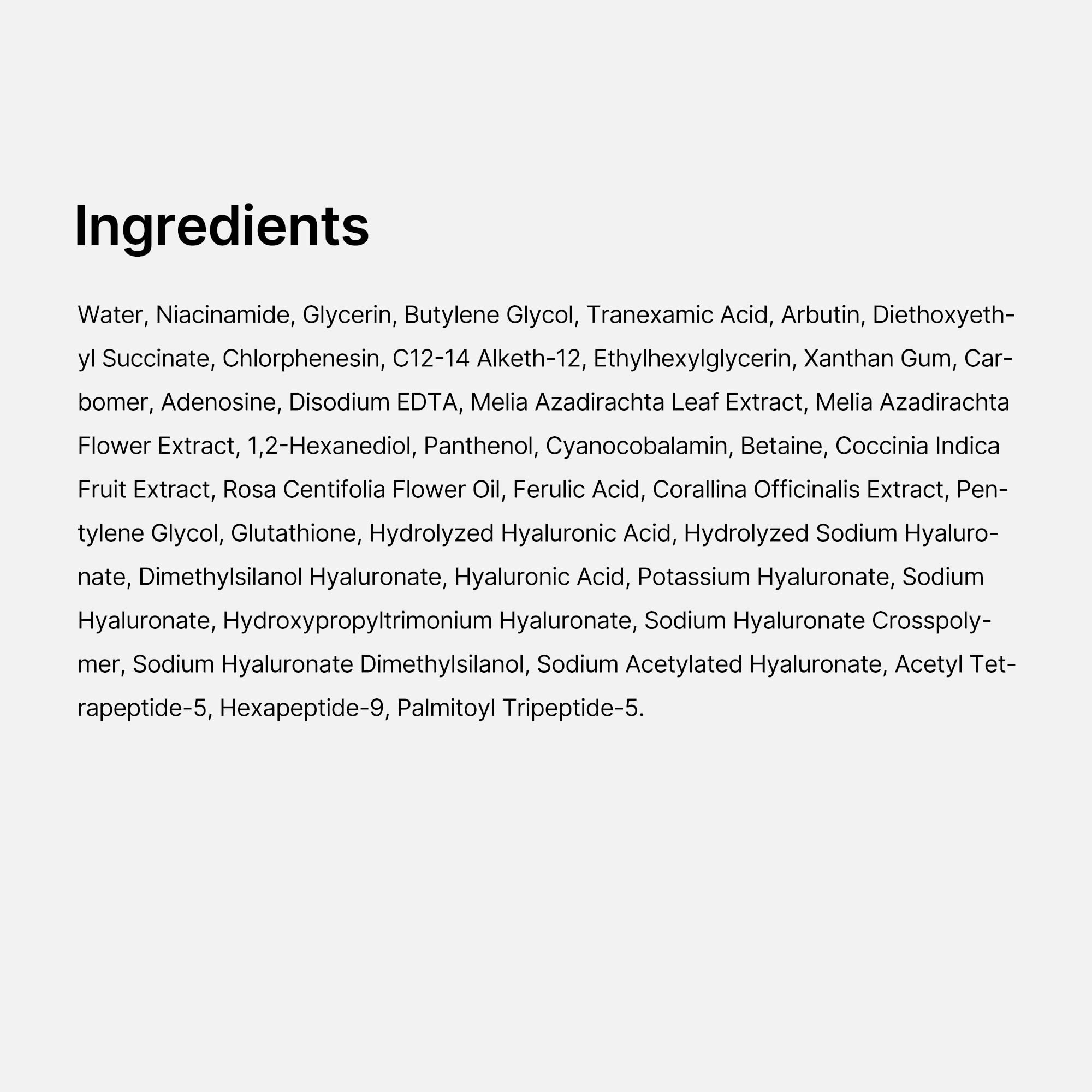 Medicube TXA sérum visage niacinamide taches brunes