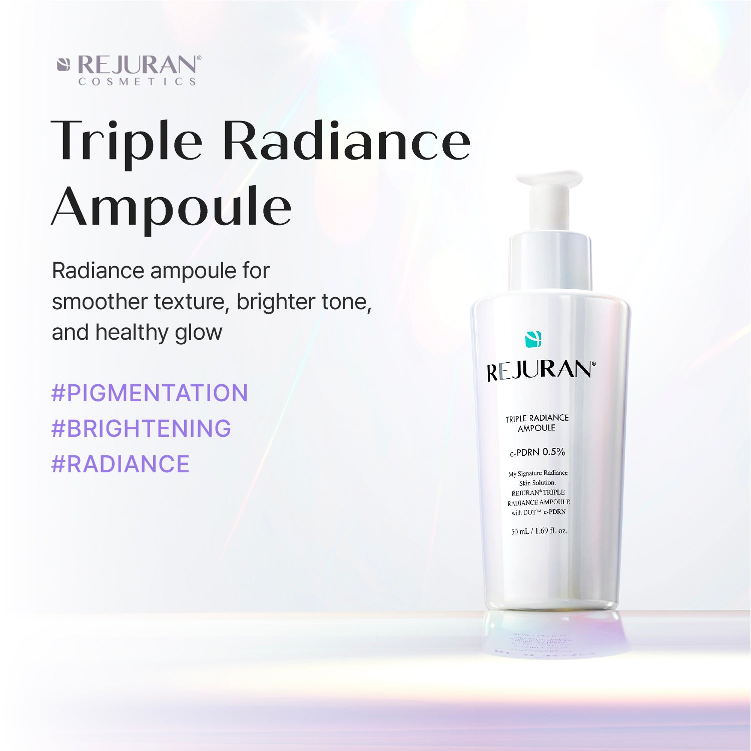 Rejuran Triple Radiance Ampoule sérum éclat 30 ml