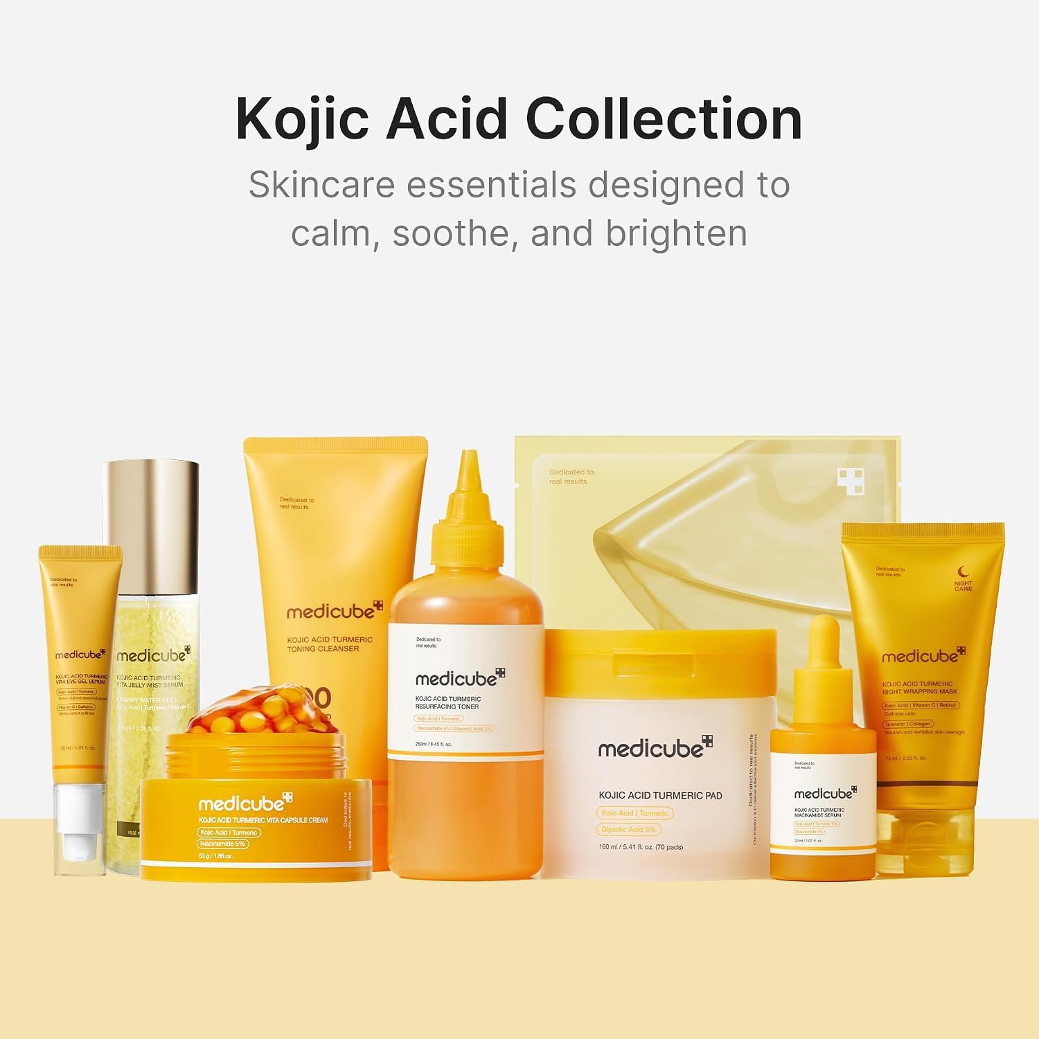 Medicube Kojic Acid masque nuit peel-off curcuma Turmeric 2.0