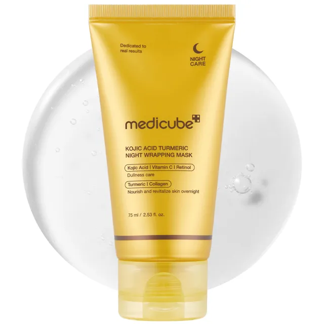 Medicube Kojic Acid masque de nuit 75 ml curcuma éclat