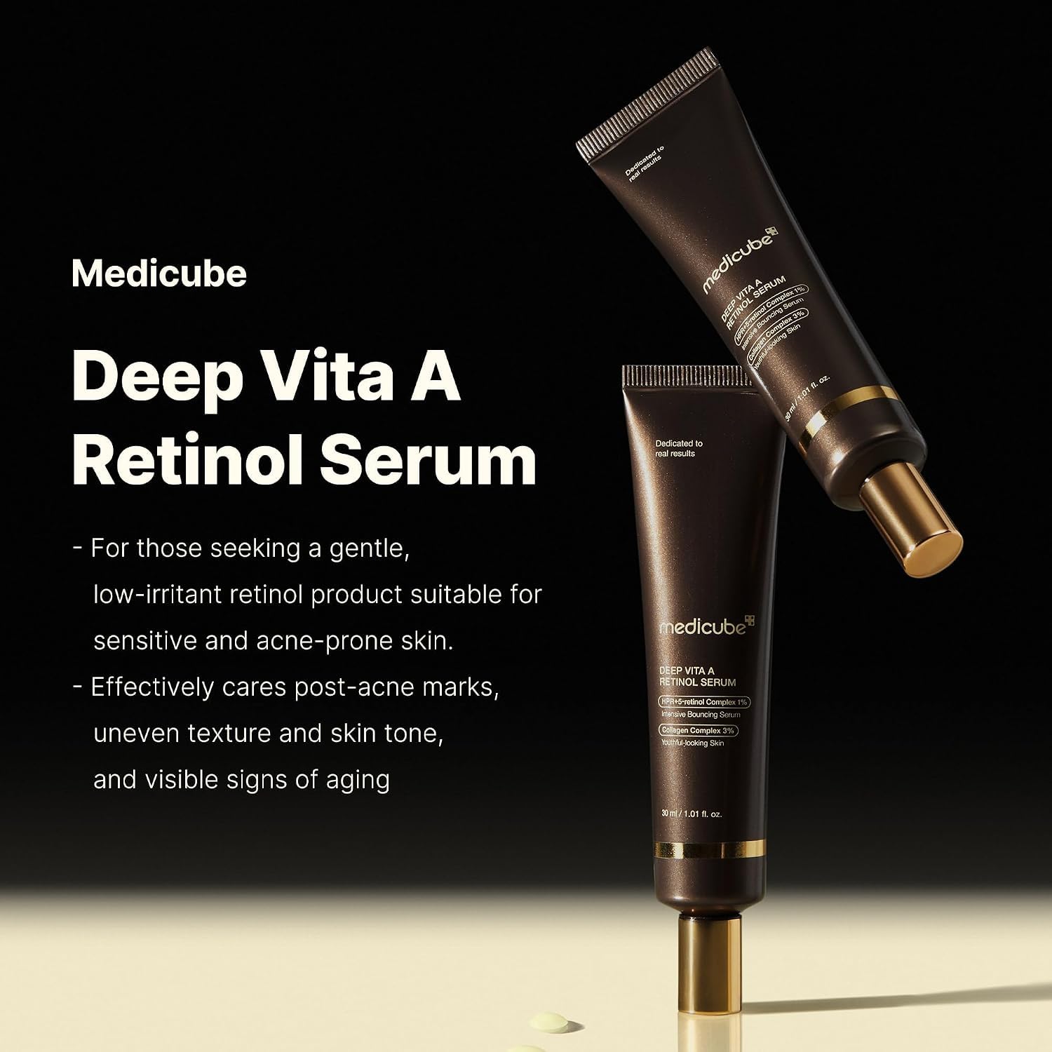 Medicube Deep Reviving sérum bakuchiol rétinol 30 ml anti-âge