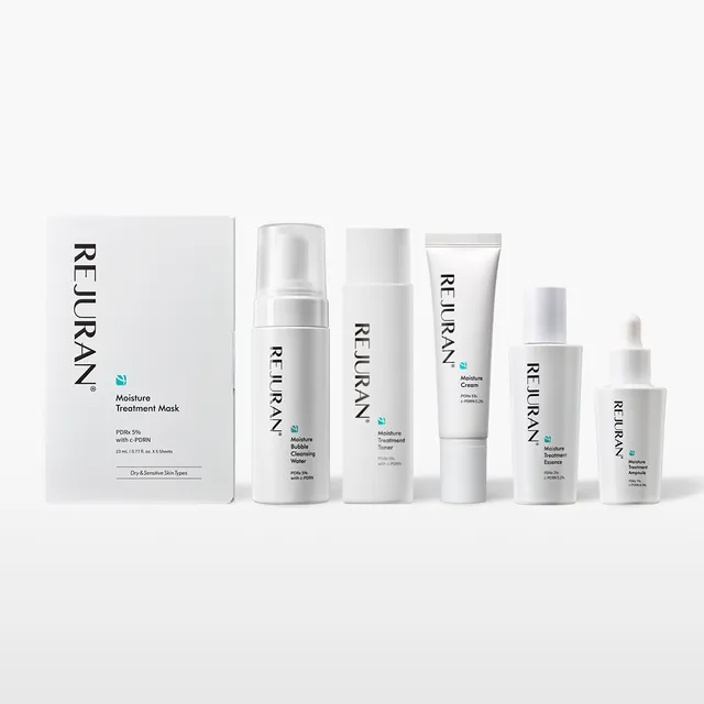 Rejuran Complete Moisture Routine coffret hydratant 6 soins peau sèche