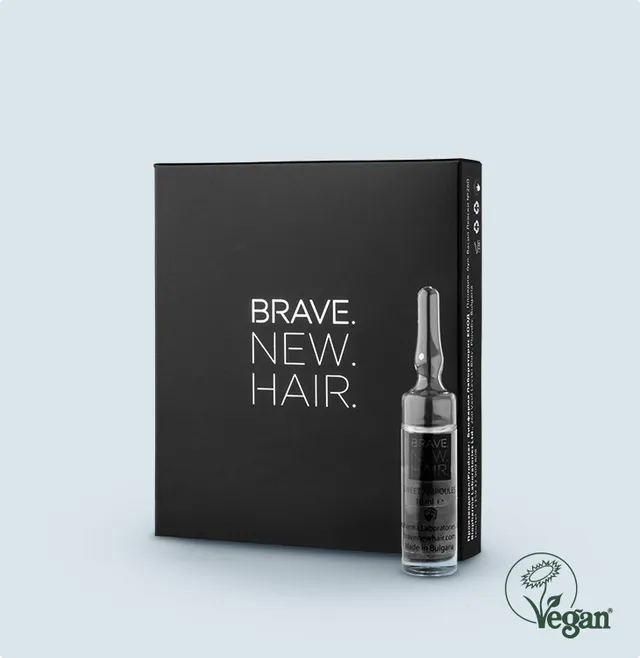 Brave New Hair RESTORE fioles sérum cheveux glucose réparateur