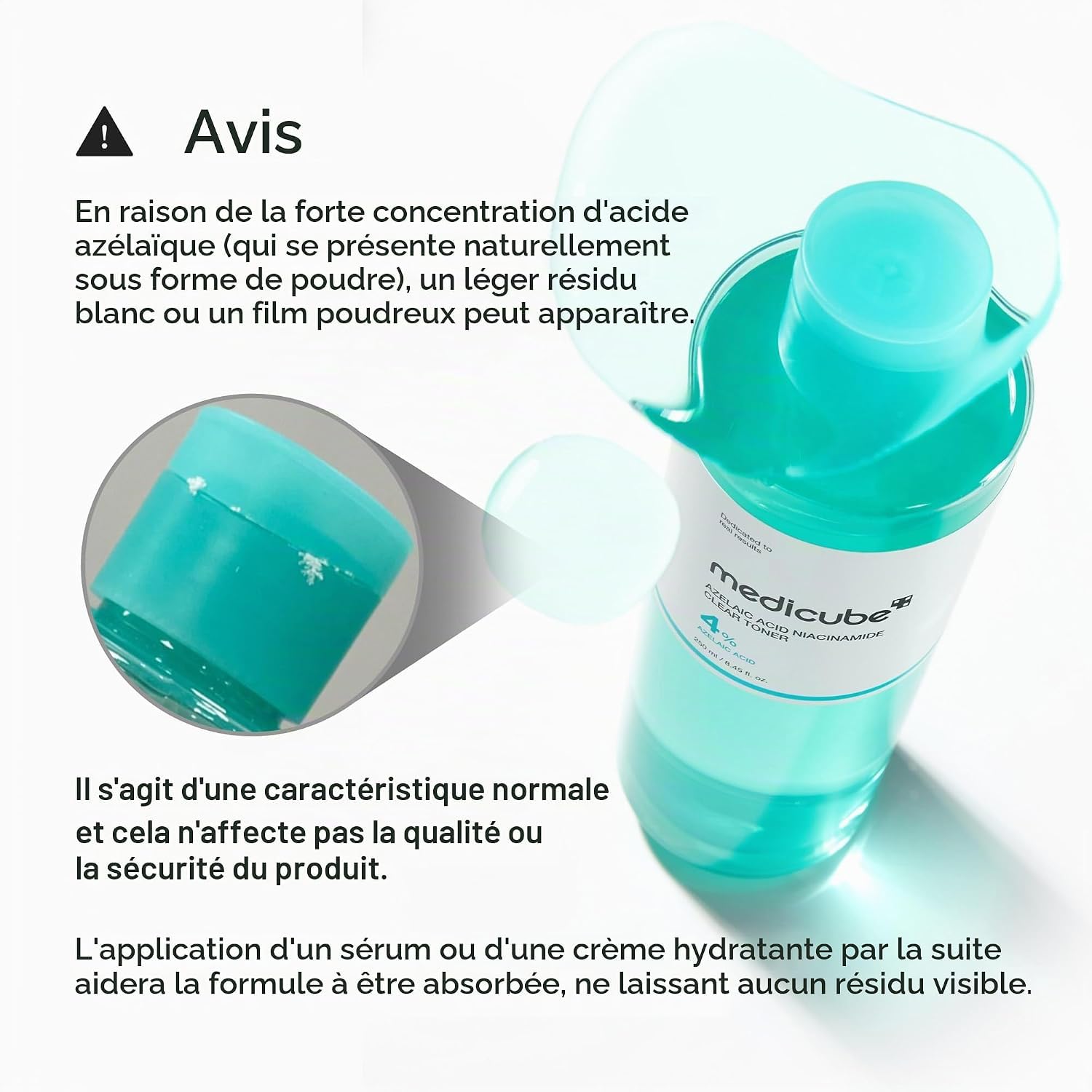 Medicube Red Lotion Tonique acide azélaïque niacinamide 250 ml