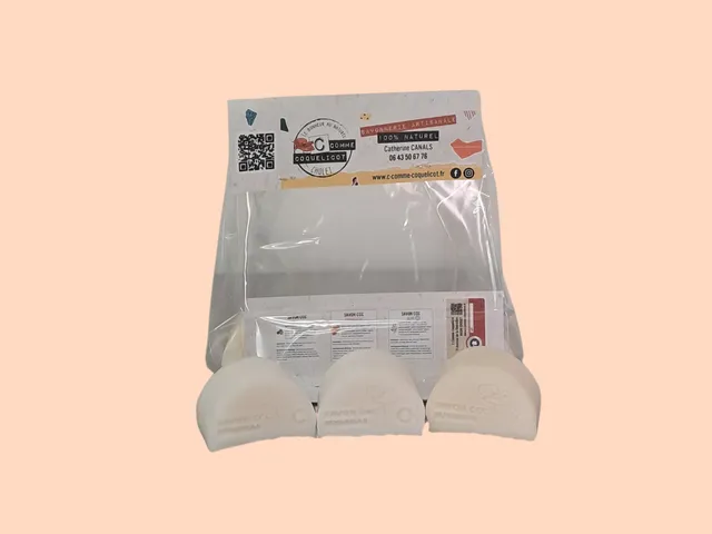 C Comme Coquelicot Coffrets Trio mini savon coffret 3x40 g