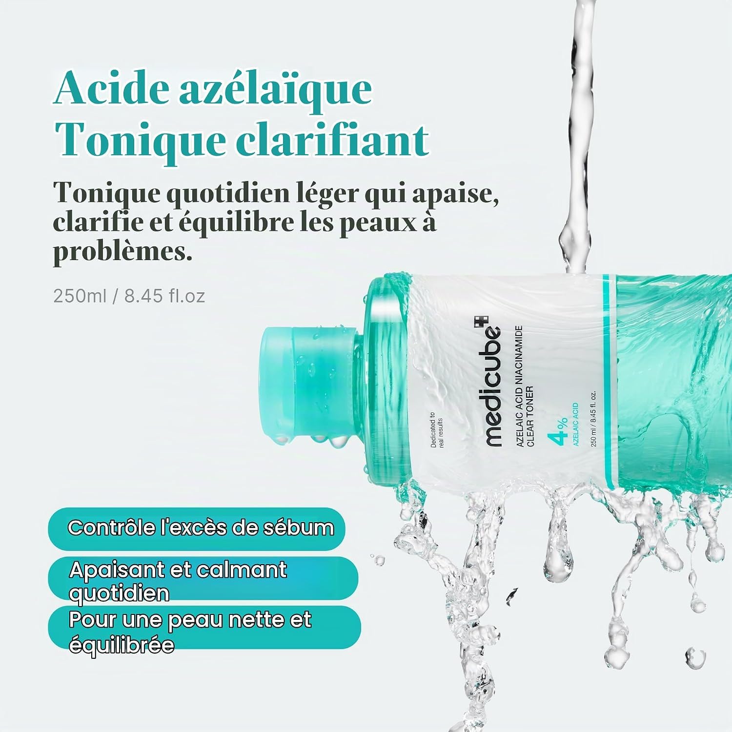 Medicube Red Lotion Tonique acide azélaïque niacinamide 250 ml