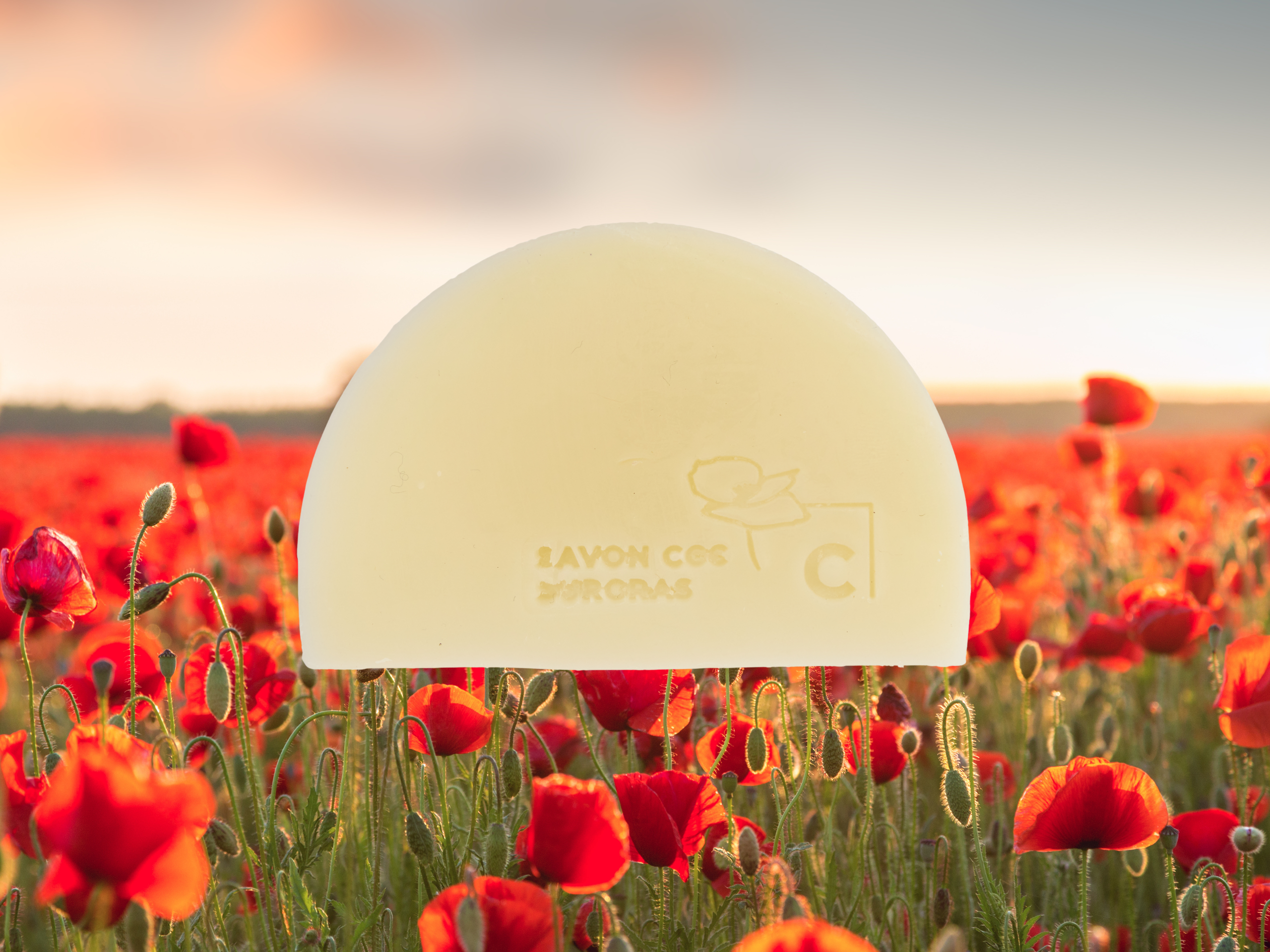 C Comme Coquelicot Savons savon surgras coquelicot 140 g peaux mixtes