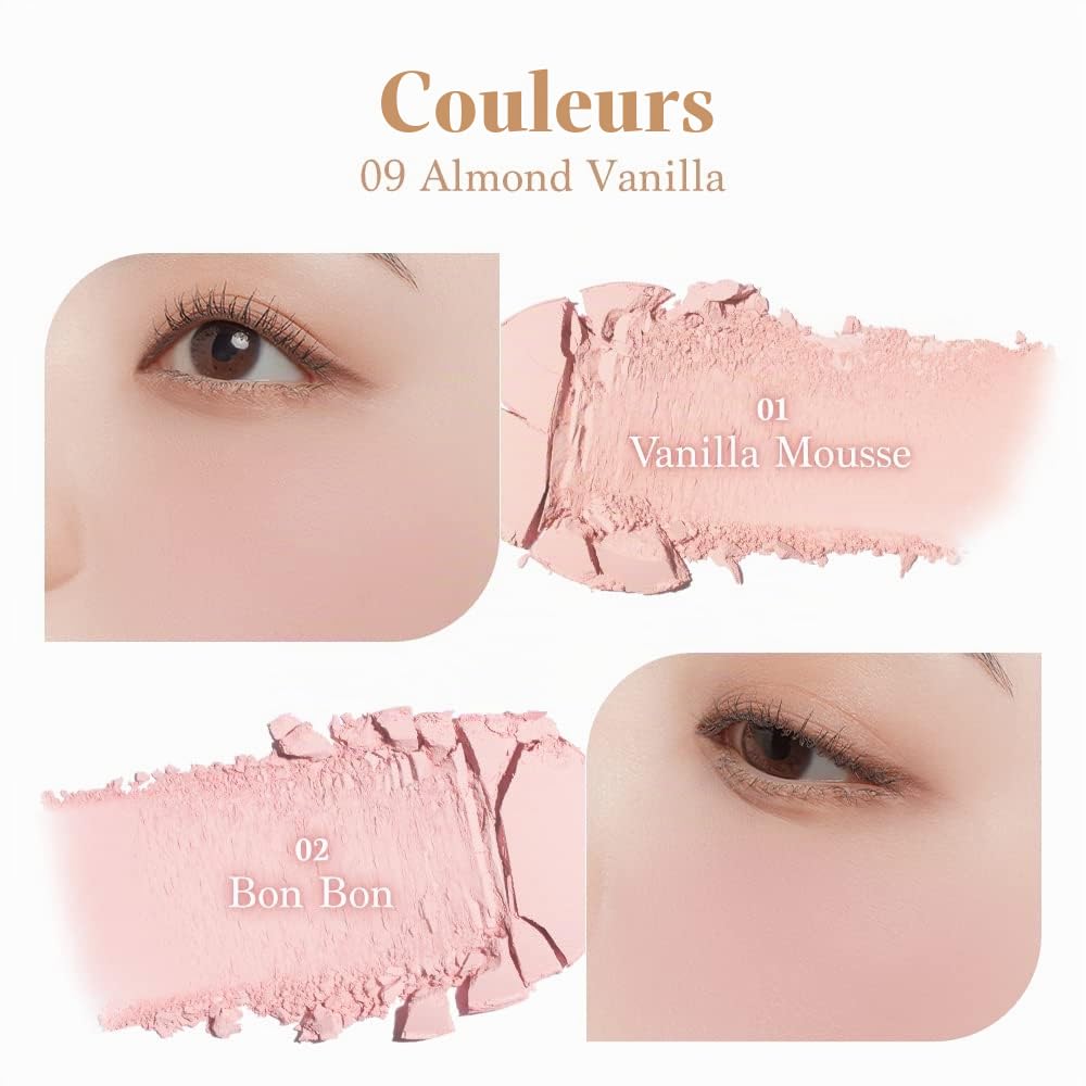 Dasique Blending Mood Cheek 09 blush poudre beige 4 teintes