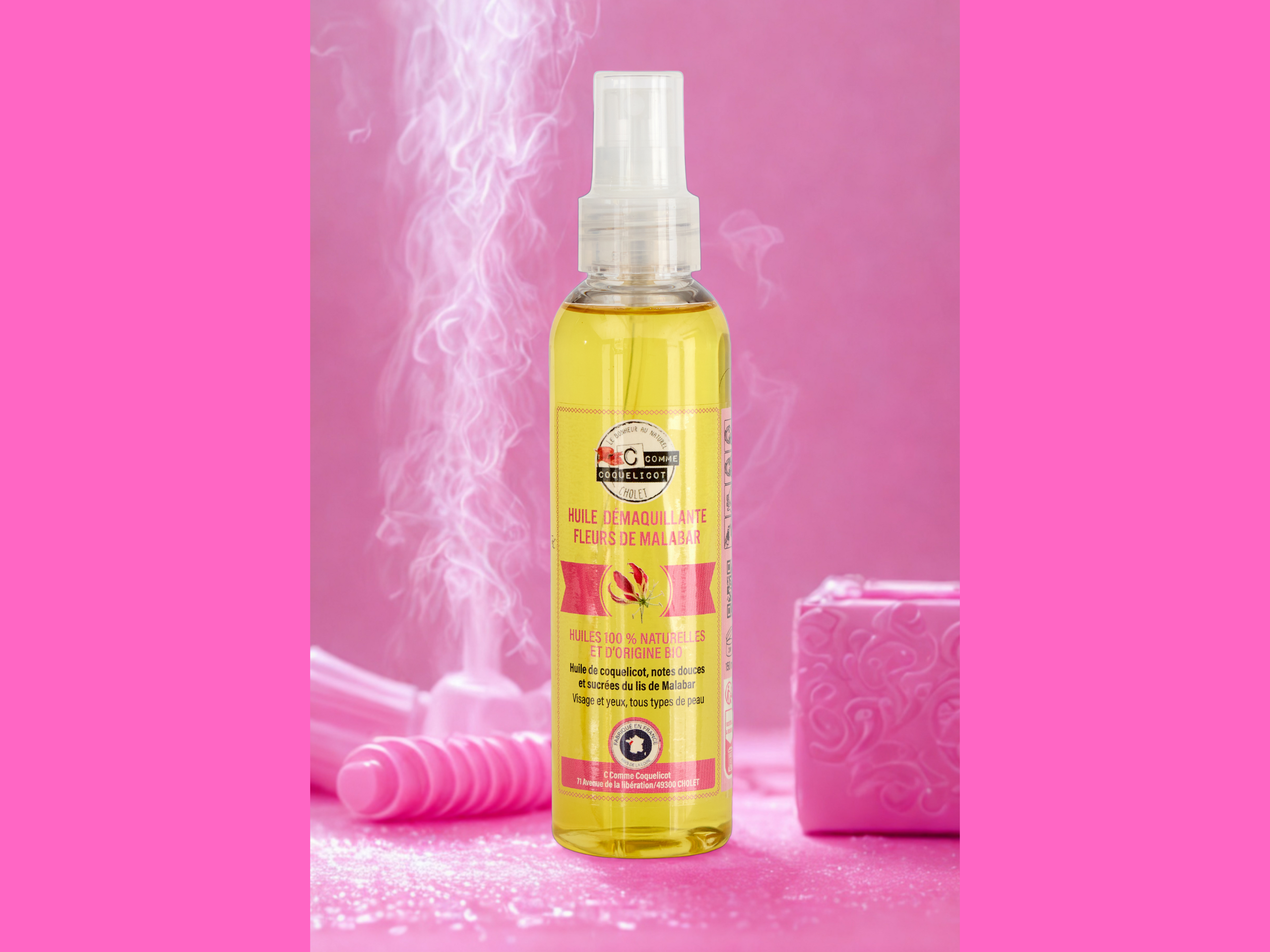 C Comme Coquelicot Huiles Huile démaquillante huile 150 ml