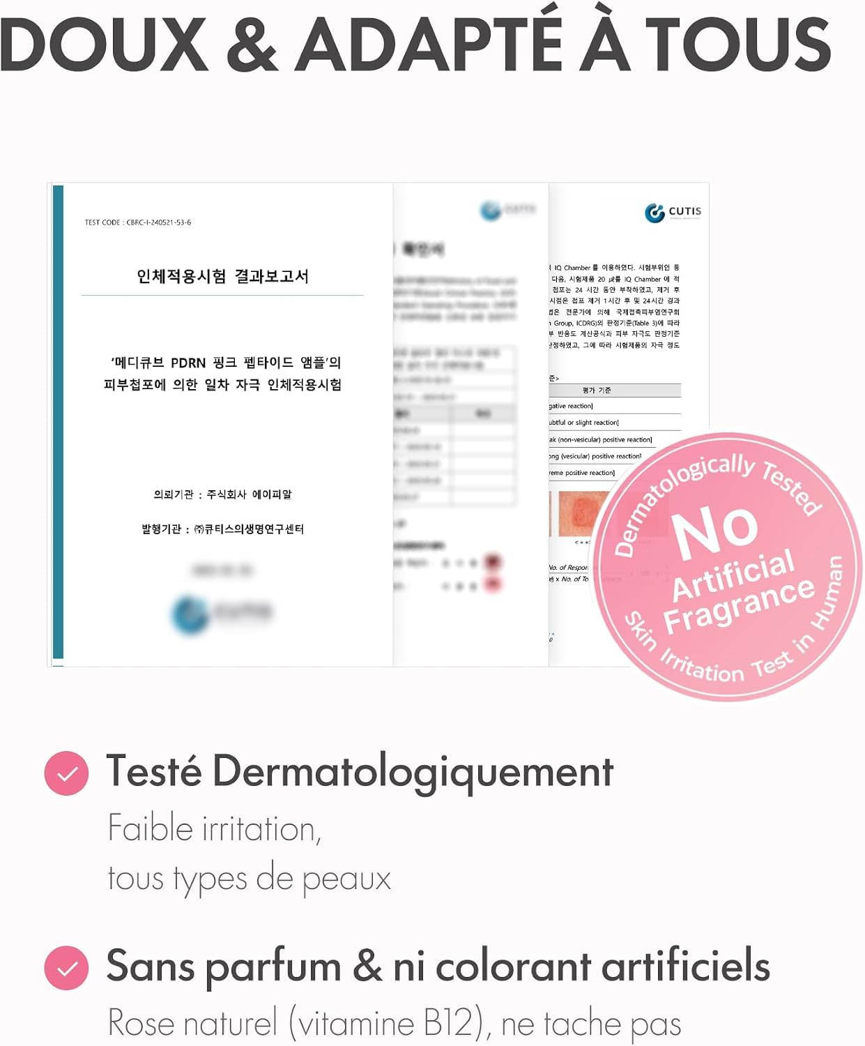 MEDICUBE PDRN Pink Salmon DNA PDRN sérum visage peptides éclat