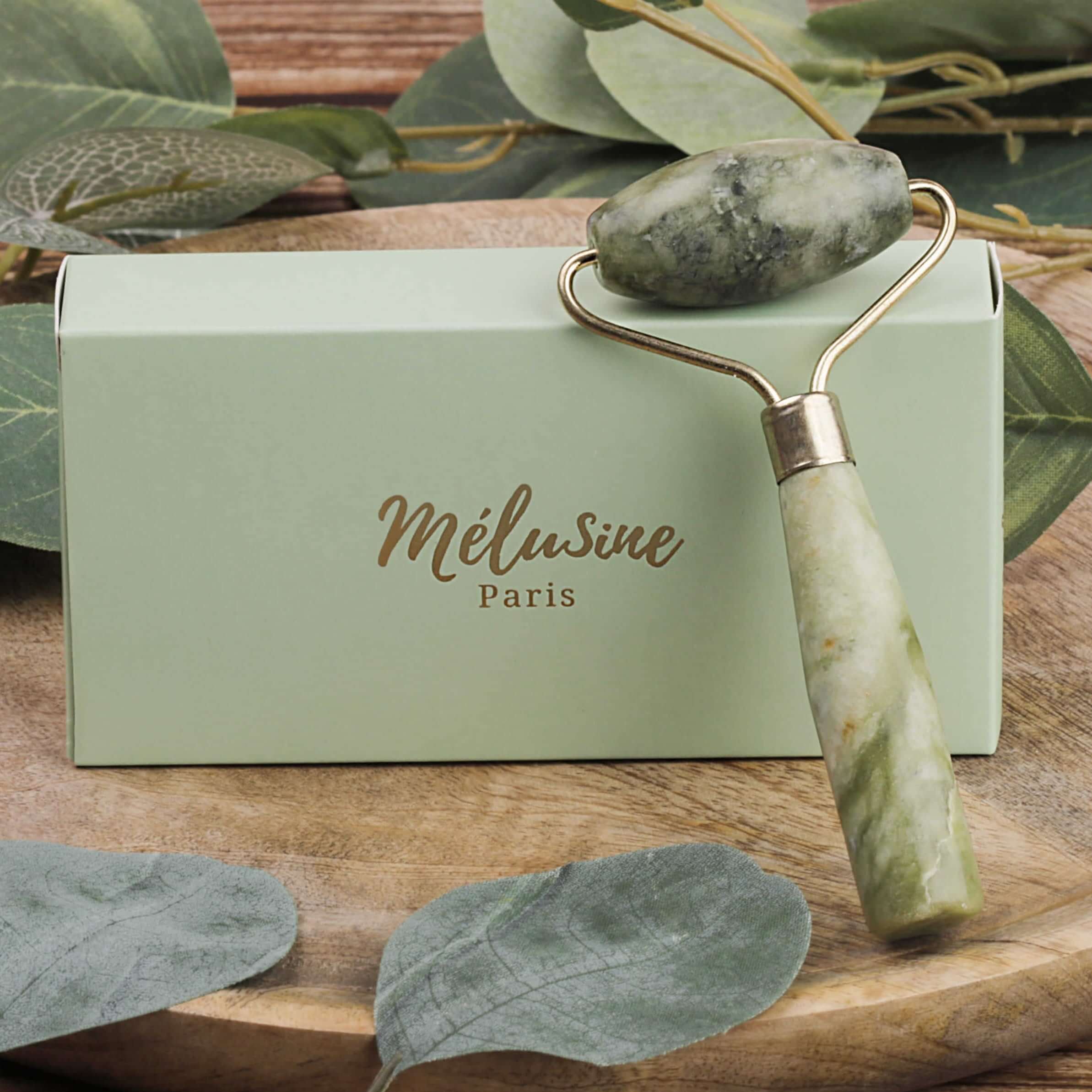 Mélusine Magic Roll On Jade rouleau massage visage jade vert